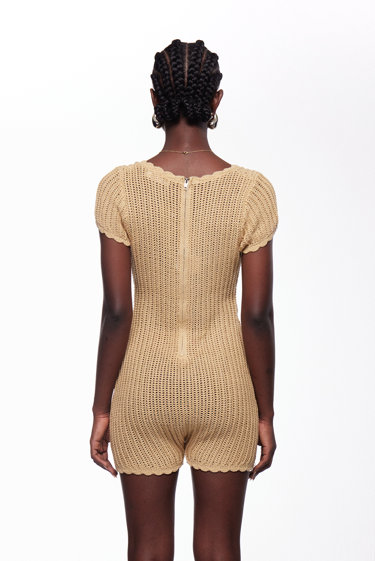 Iezabel Cutout Knit Playsuit