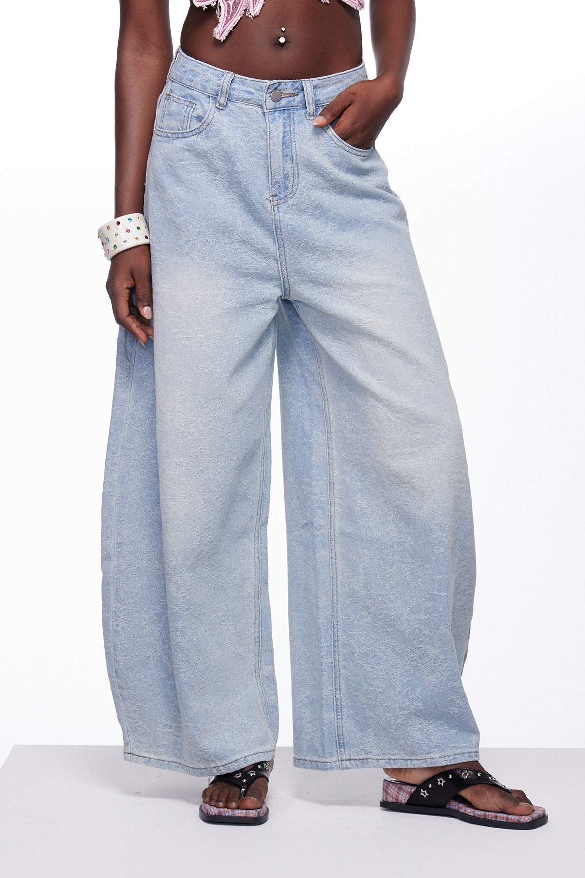 Ifor Pearl Fringe Pants Set