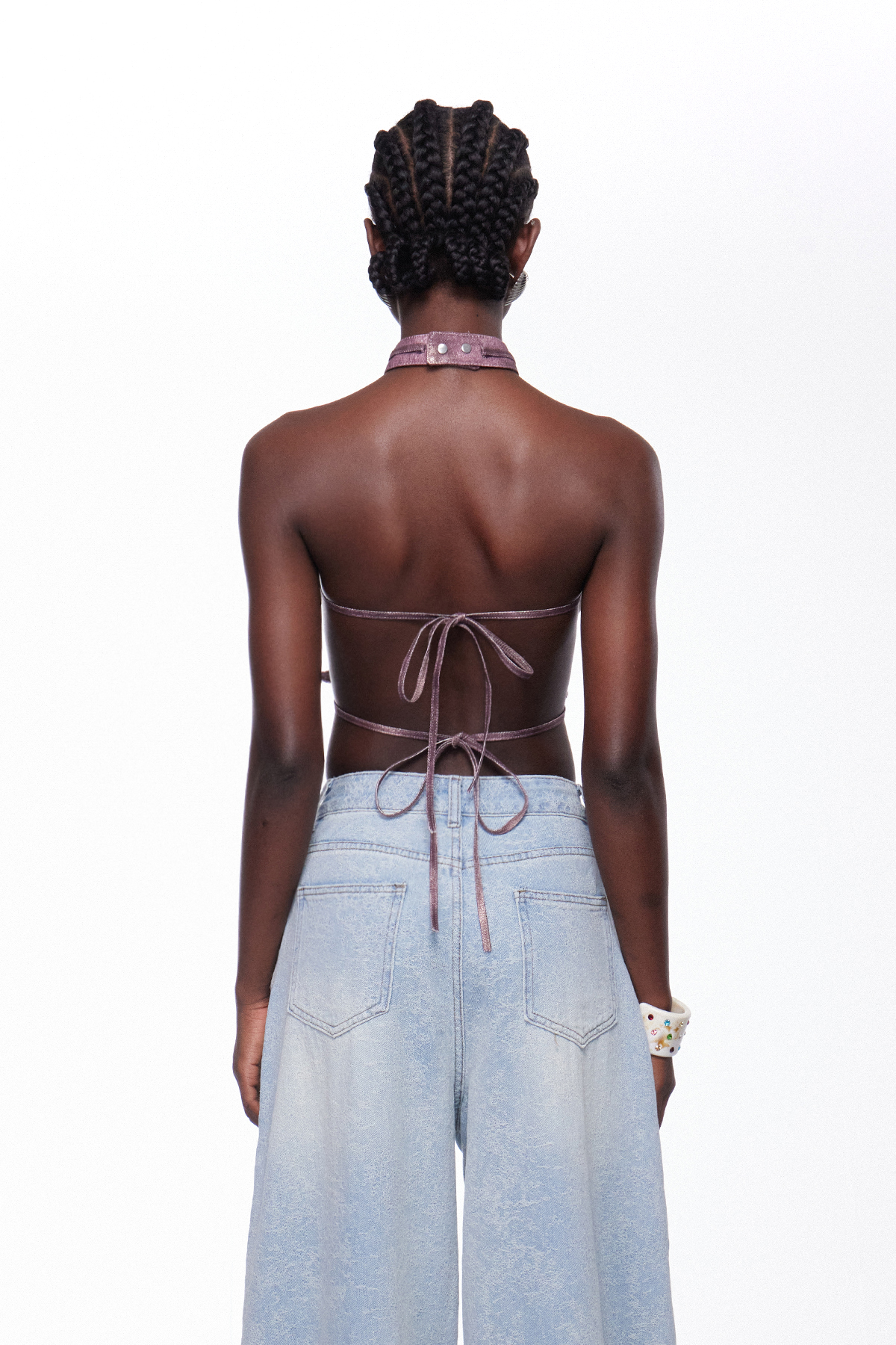Ifunanya Butterfly Crystal Top