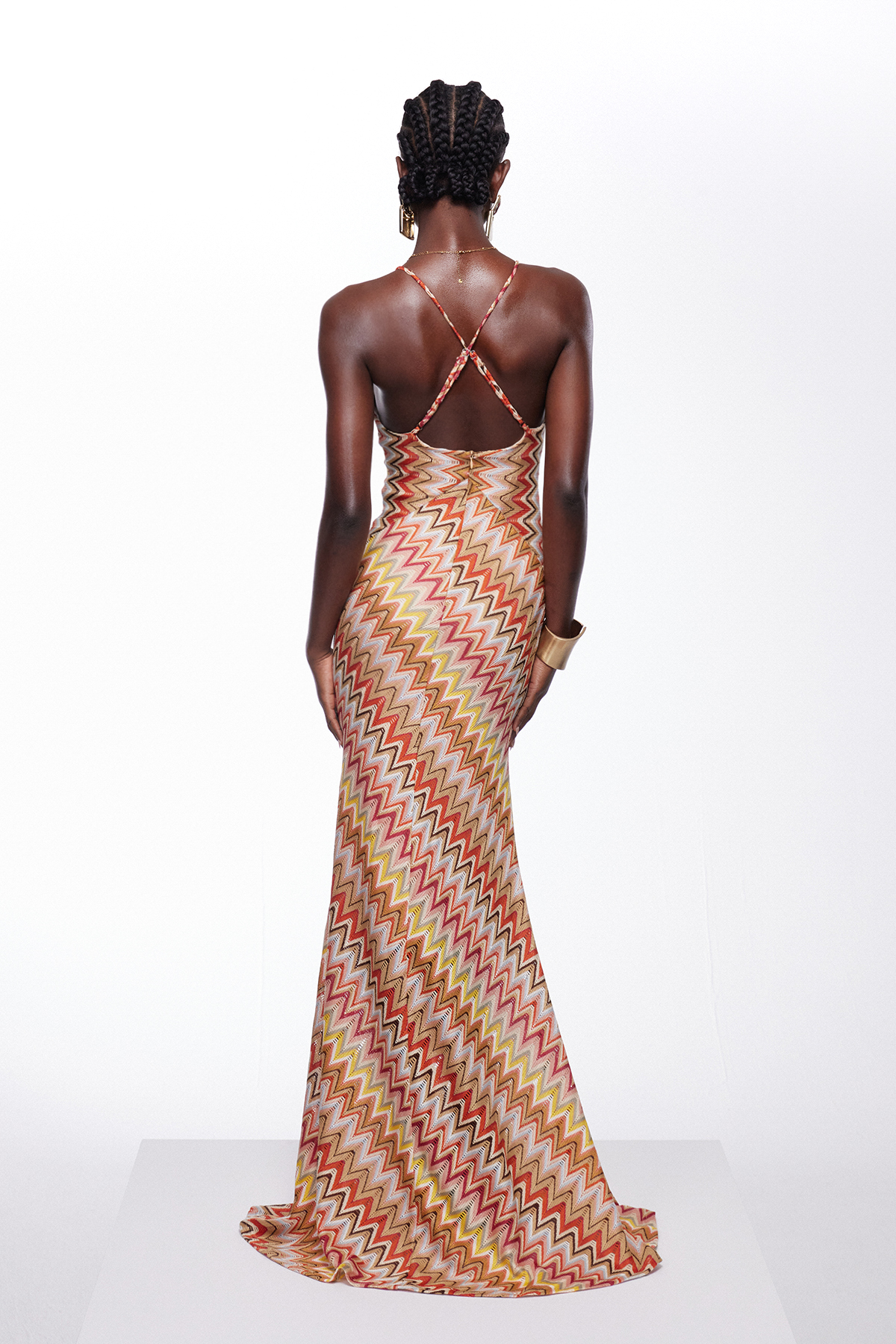 Ignasi Spaghetti Stripe Maxi Dress