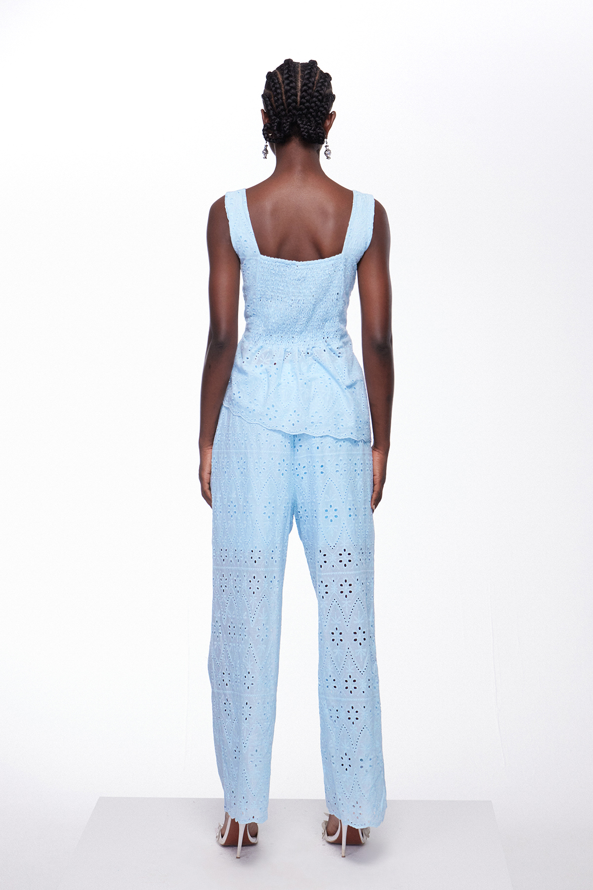 Ignat Ruffle Lace Pants Set