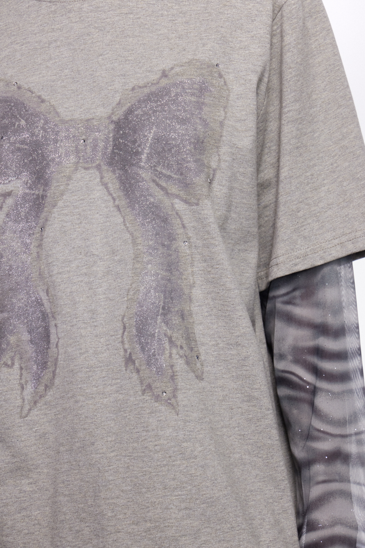 Igon Bow Print Top