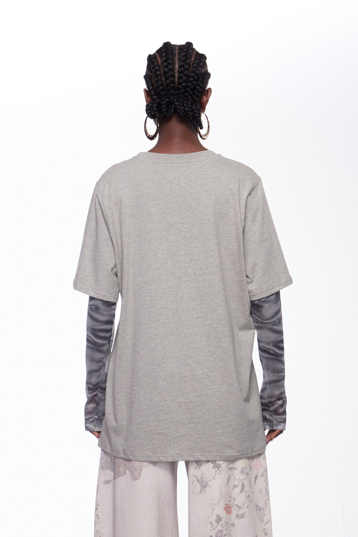 Igon Bow Print Top