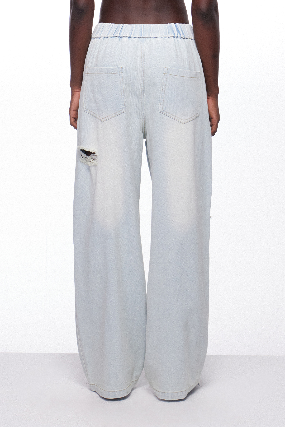 Ihor Ripped Zipper Jeans