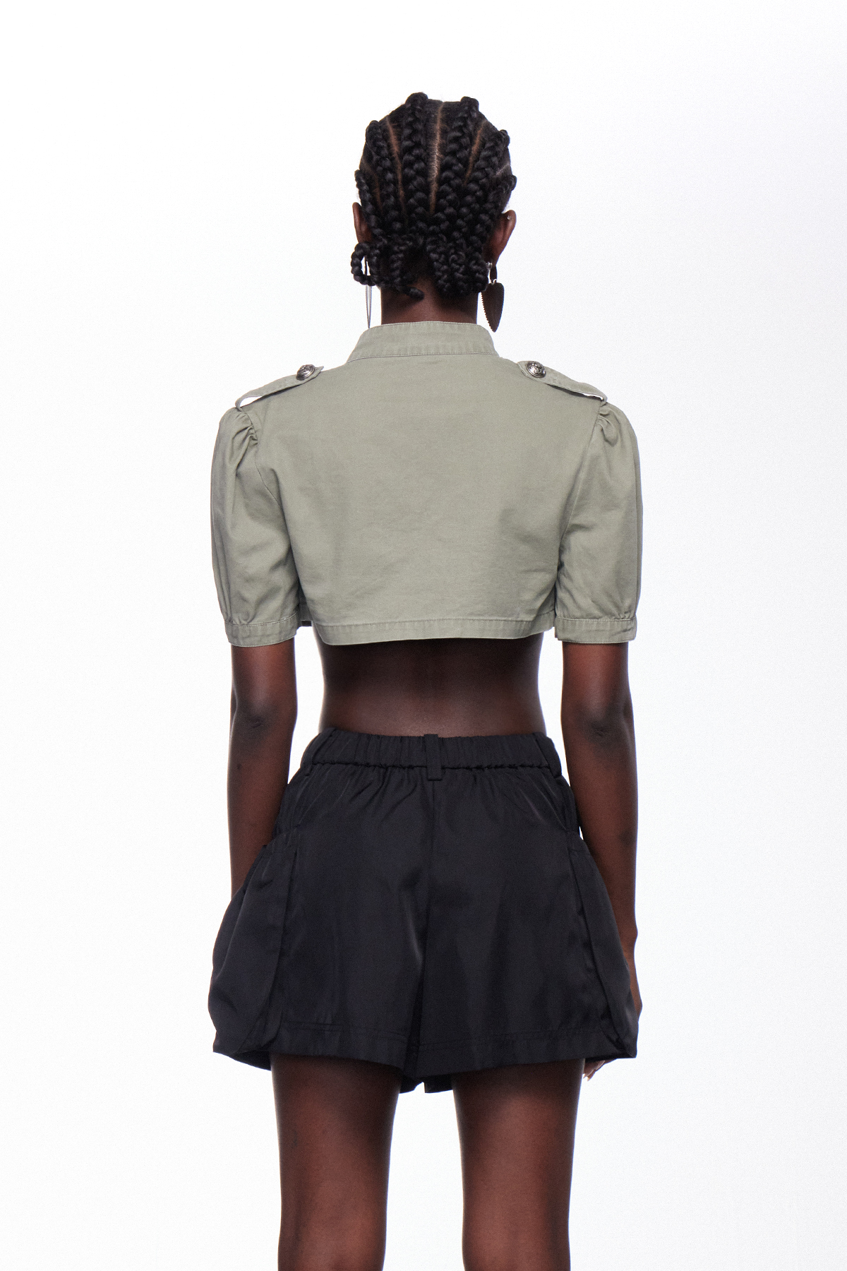 Ihsan Crop Napoleon Jacket