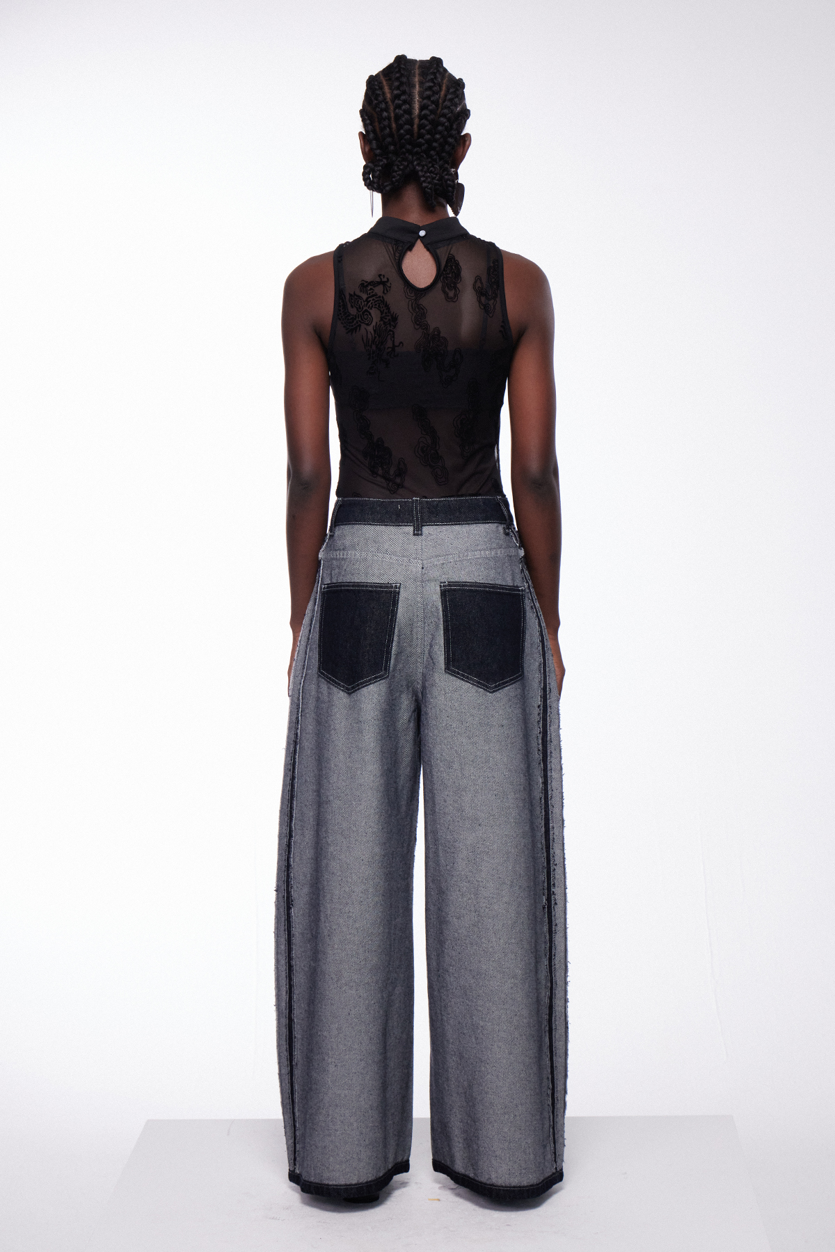 Iines Deconstruct Fringe Jeans