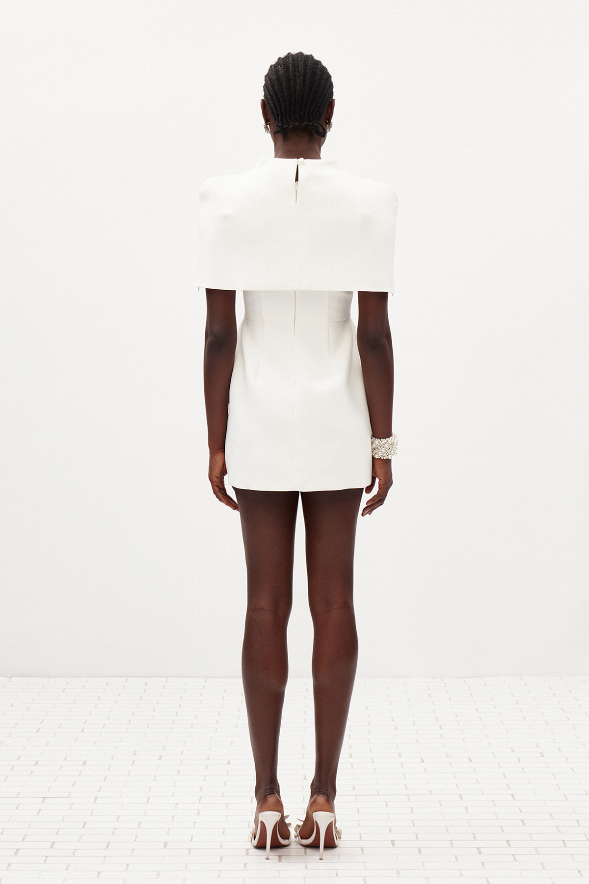 Ike Shawl Two Piece Mini Dress