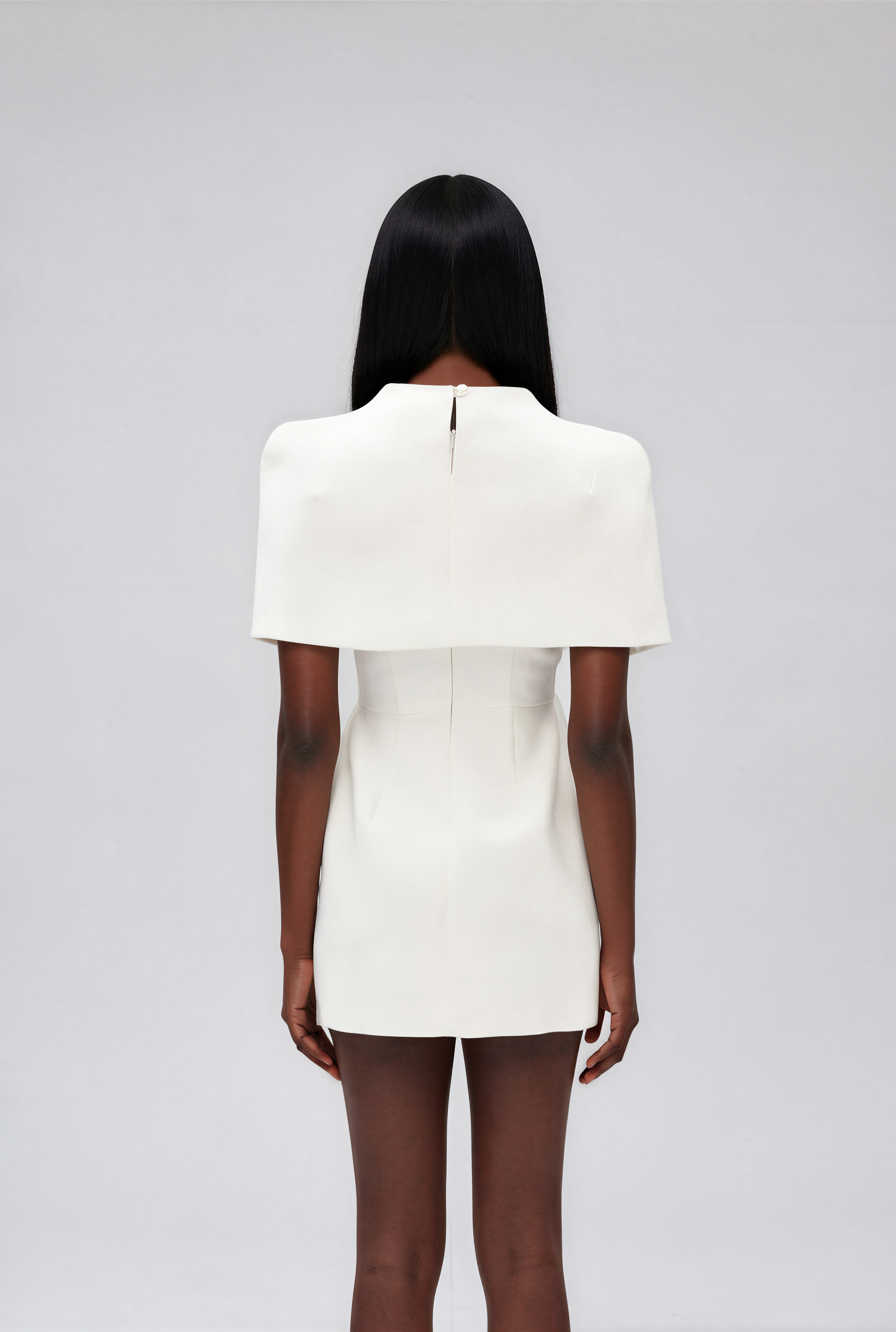 Ike Shawl Two Piece Mini Dress