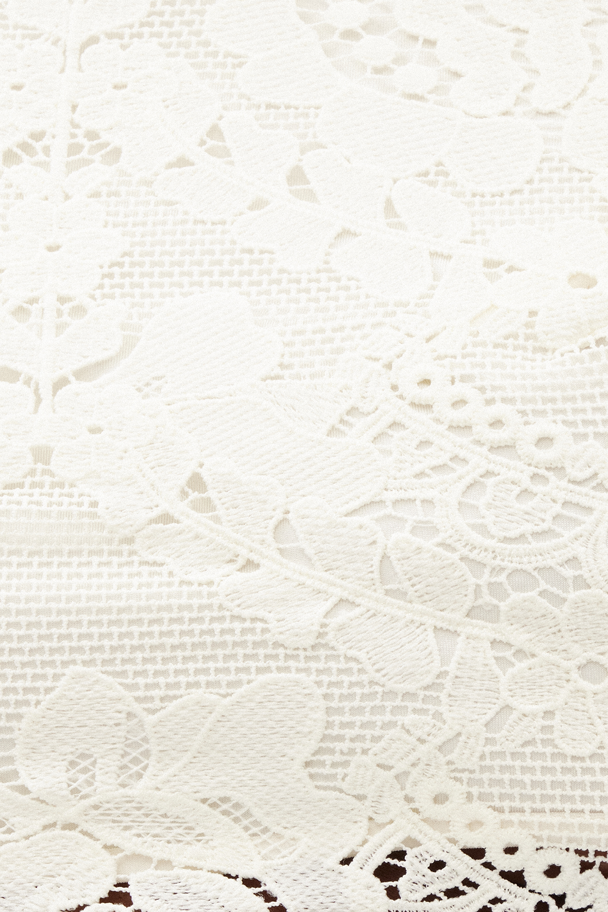 Ikra Sleeveless Lace Skirt Set