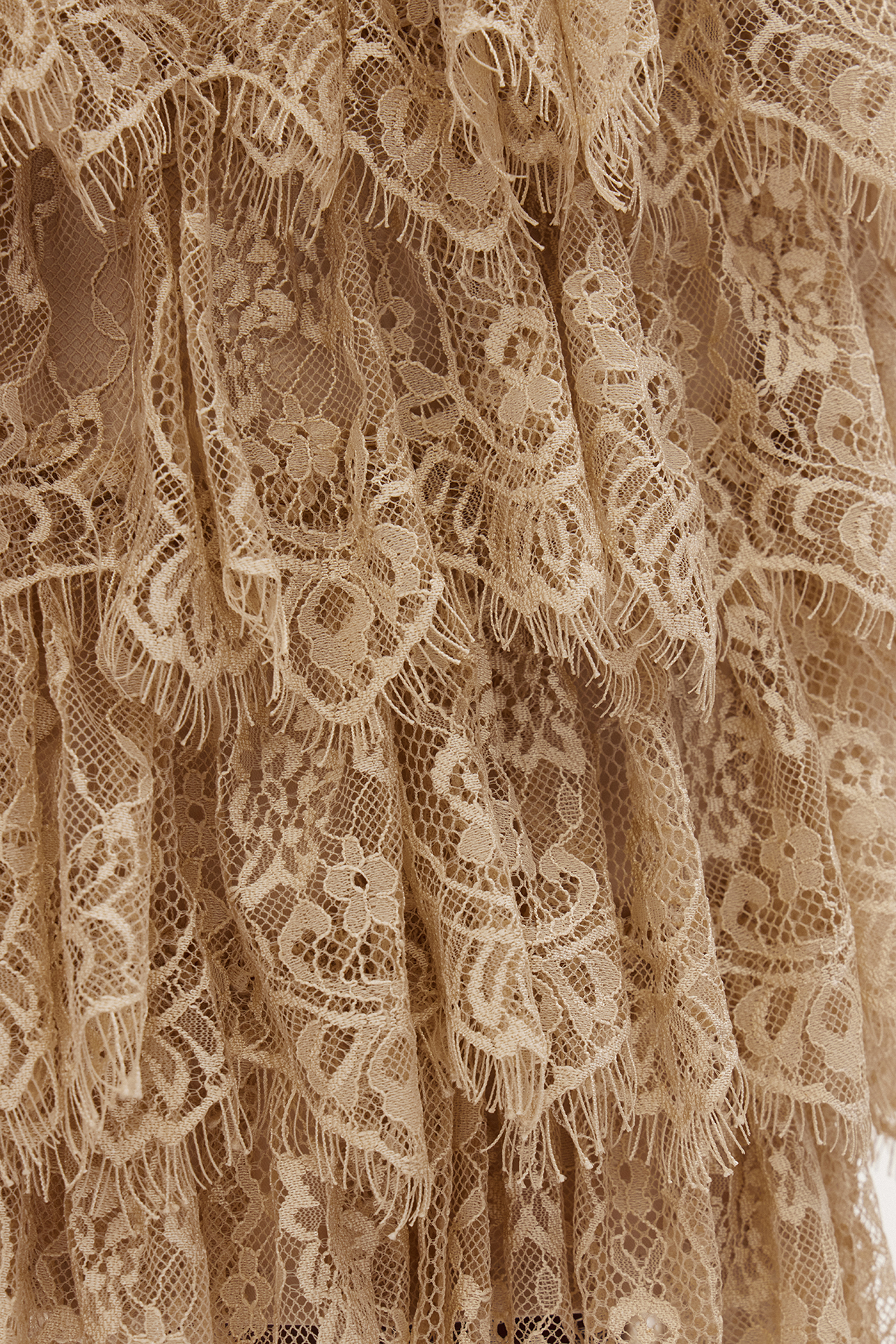 Ileana Strapless Lace Midi Dress