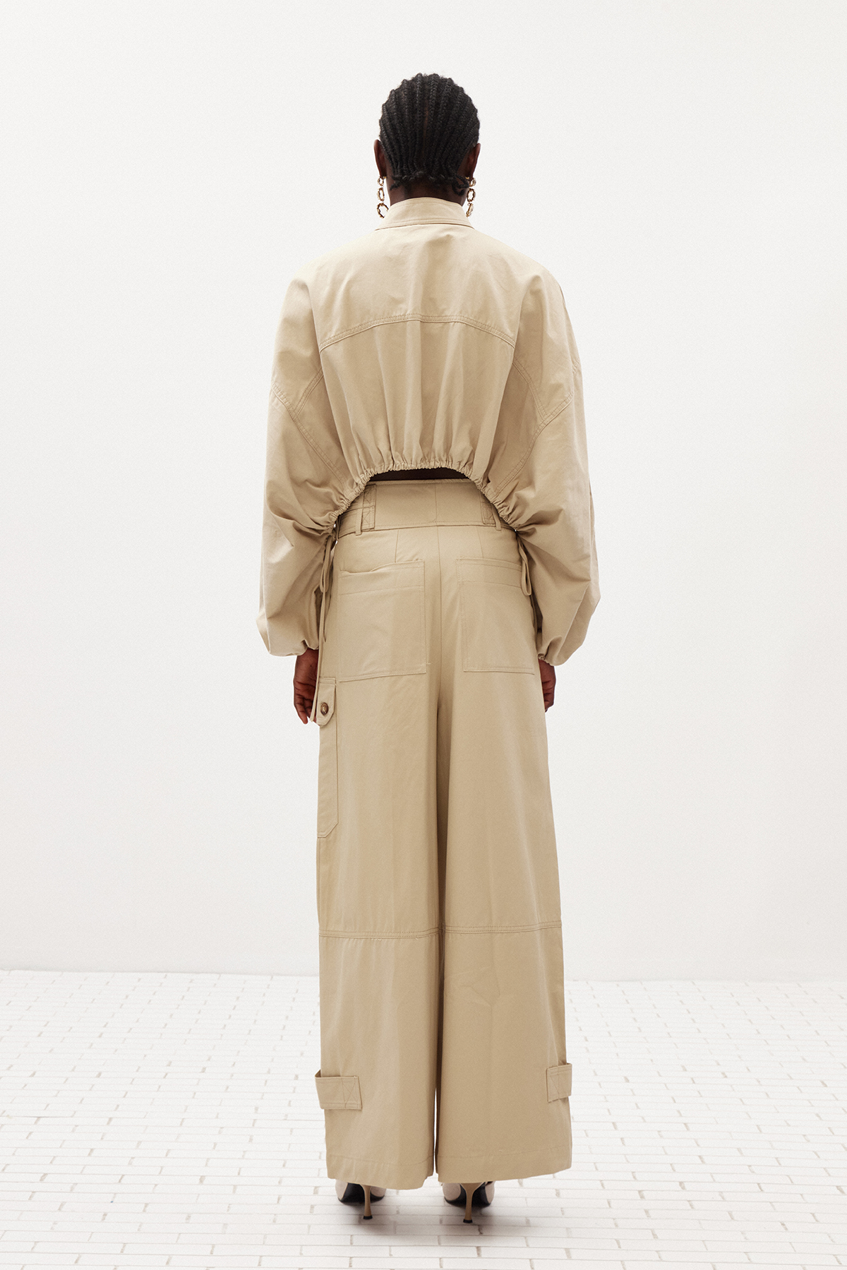 Ilhana Batwing Sleeve Pants Set