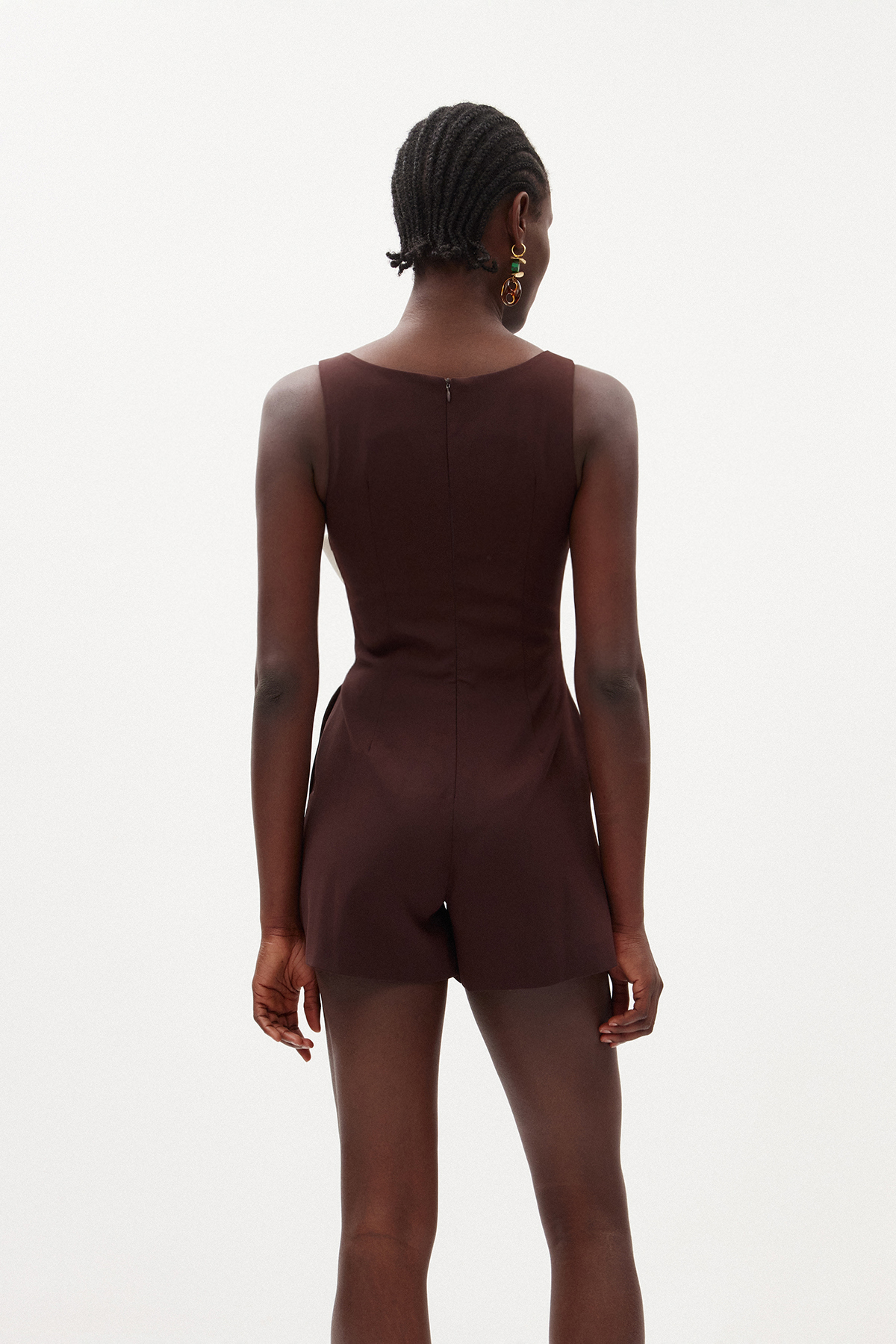 Iliyas Bow Playsuit