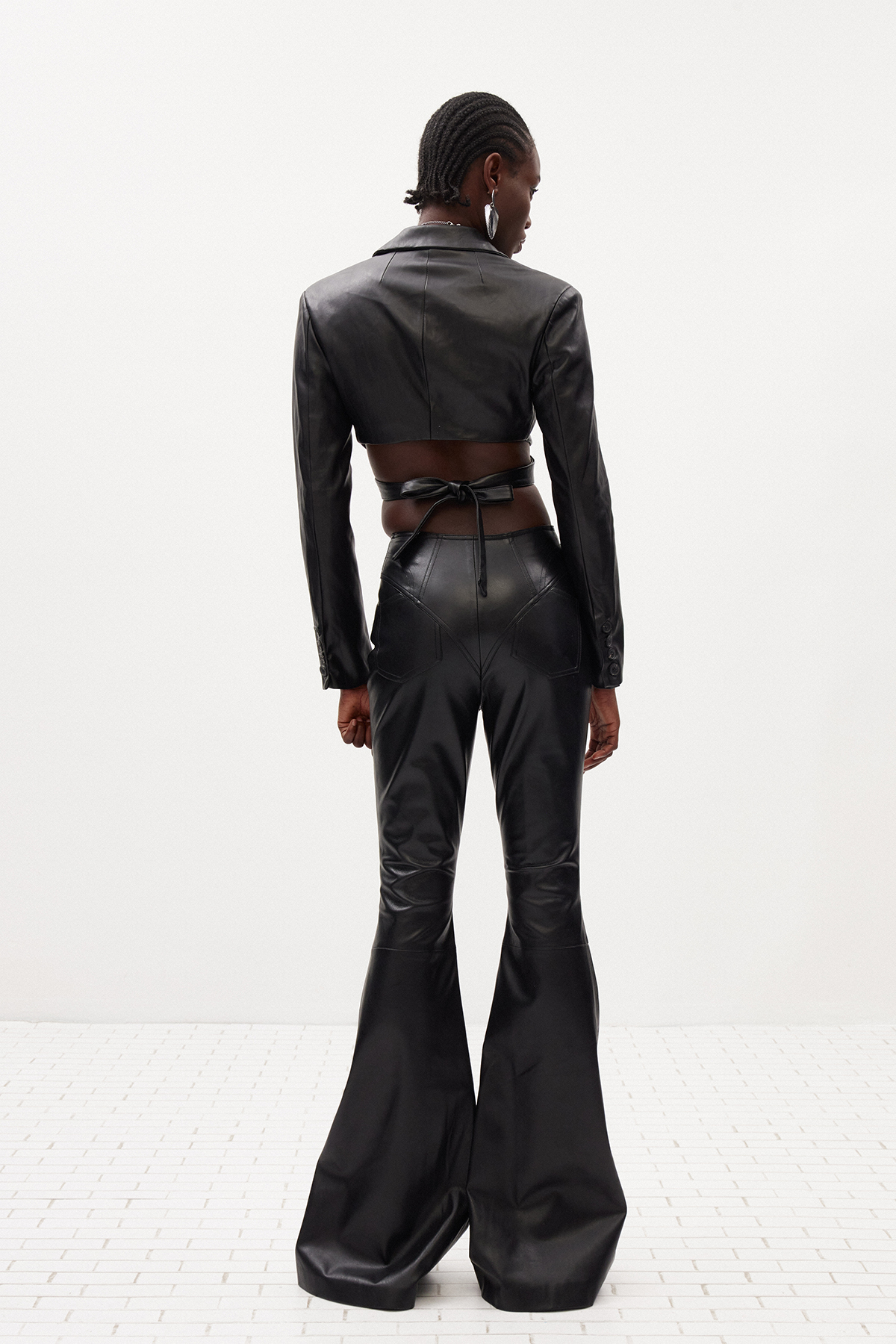 Illarion Leather Pants Set