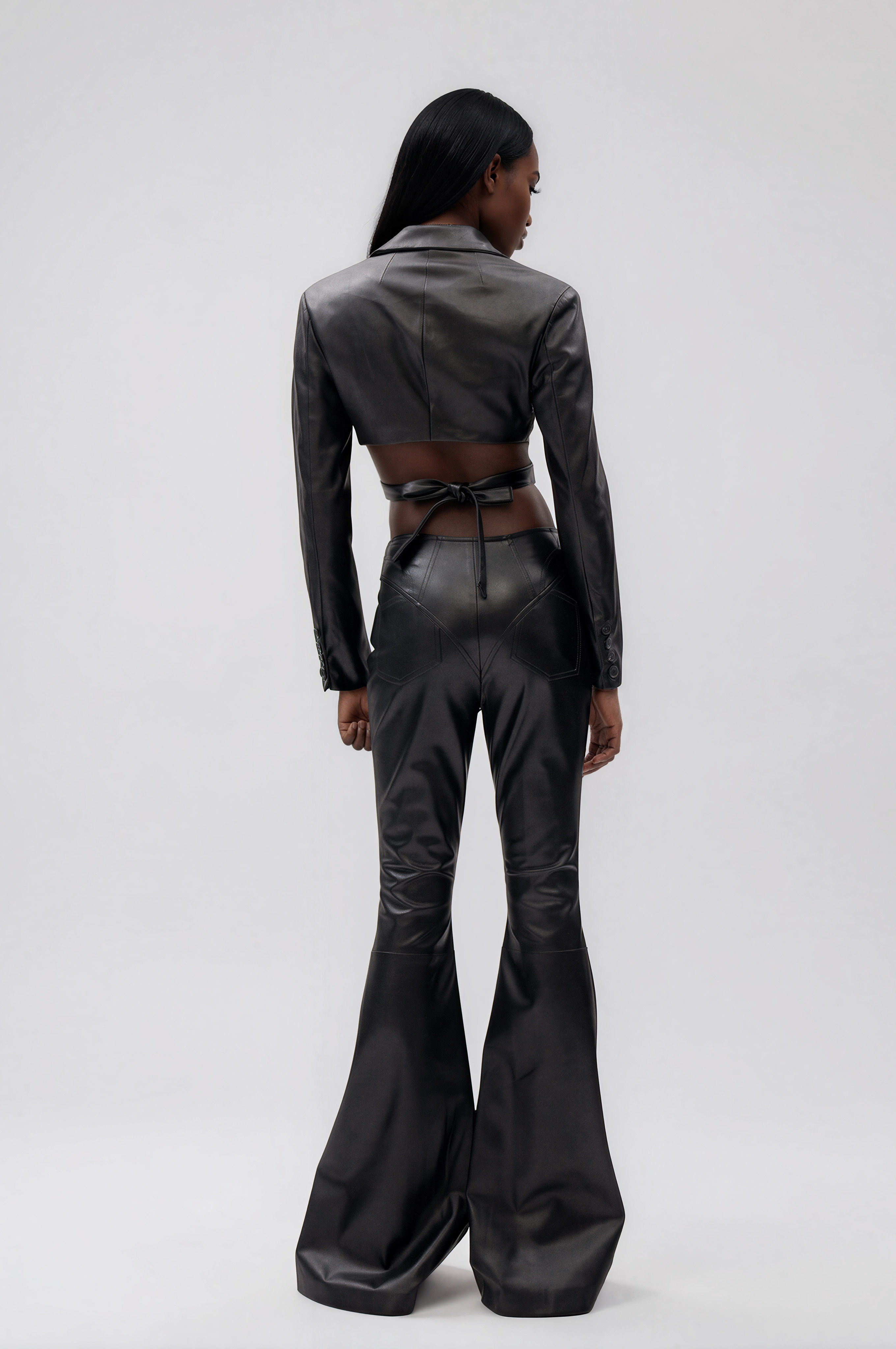 Illarion Leather Pants Set