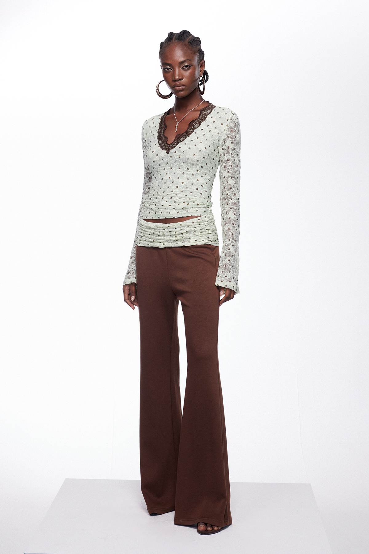 Ilmatar Lace Dot Pants Set
