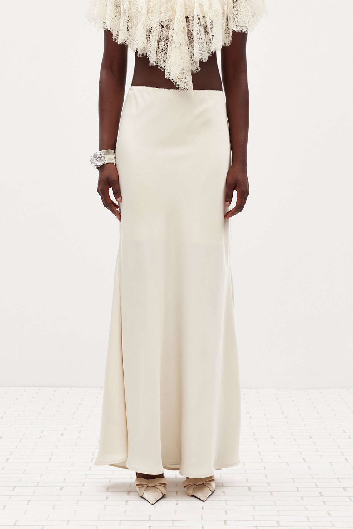 Ilonka Ruffle Maxi Skirt