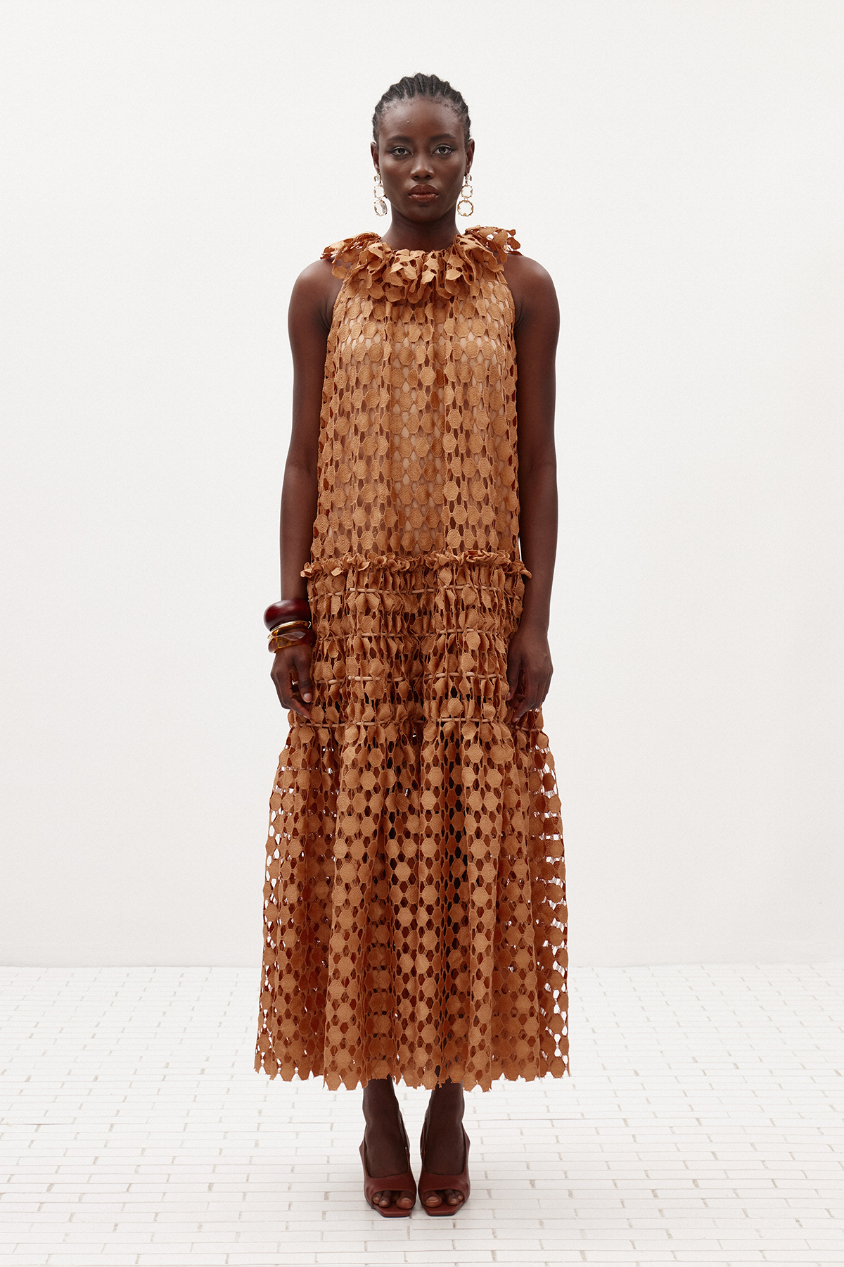 Ilse Sleeveless Cutout Maxi Dress