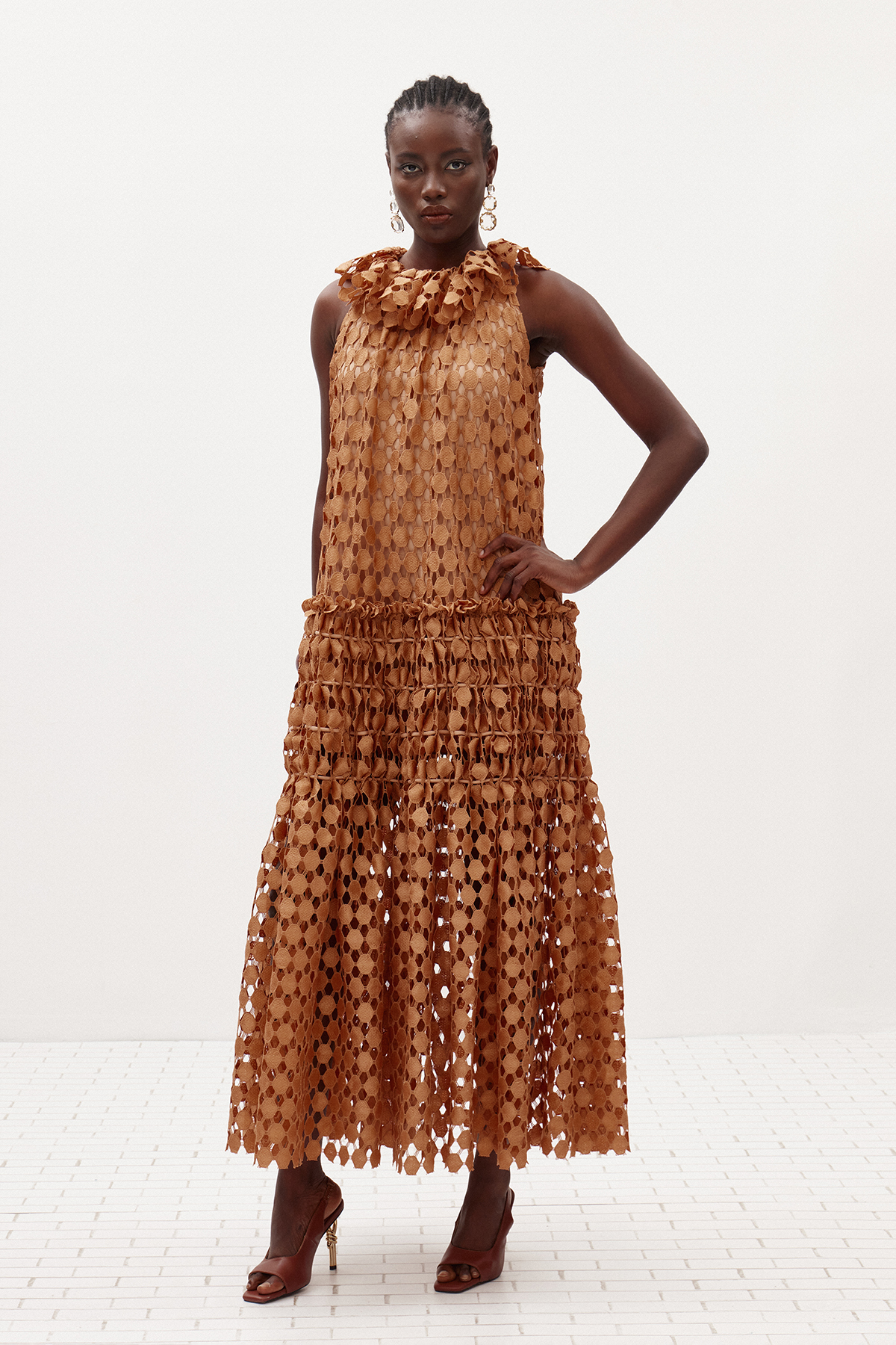 Ilse Sleeveless Cutout Maxi Dress