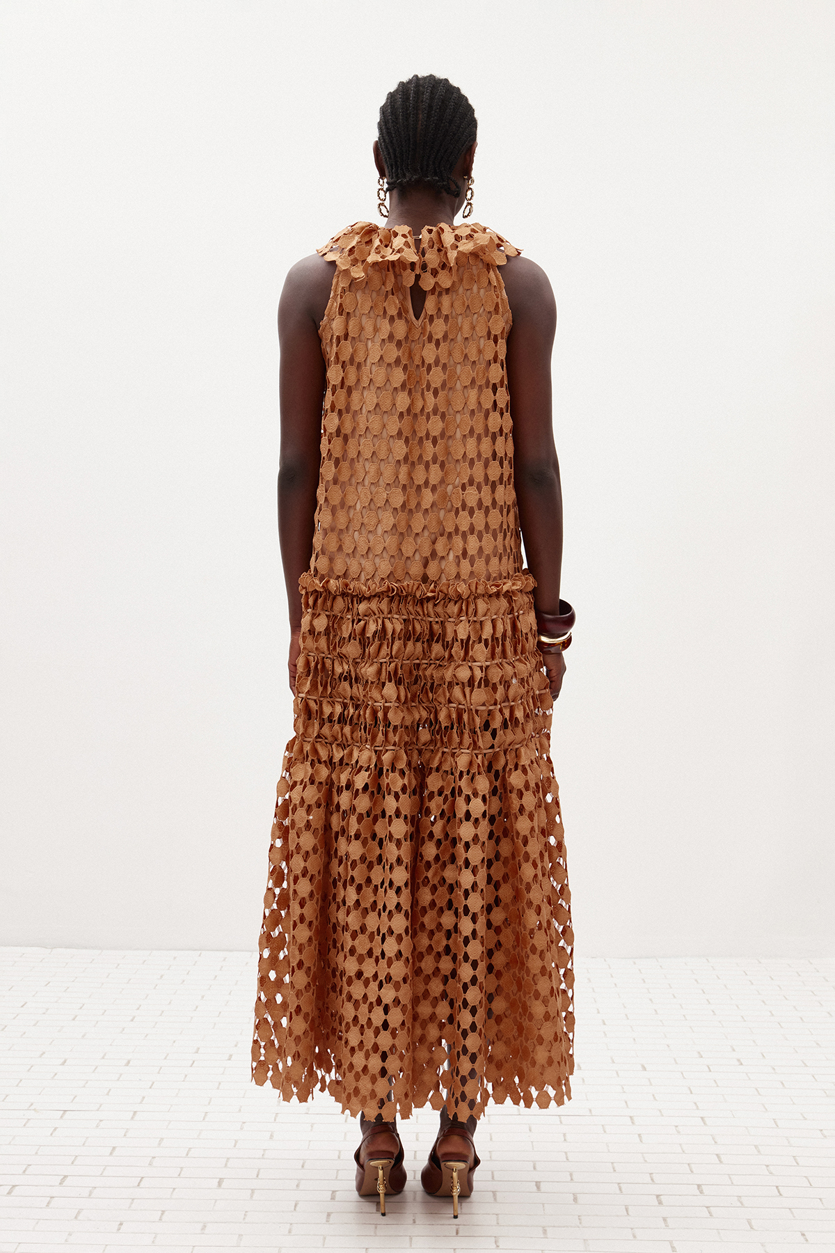 Ilse Sleeveless Cutout Maxi Dress