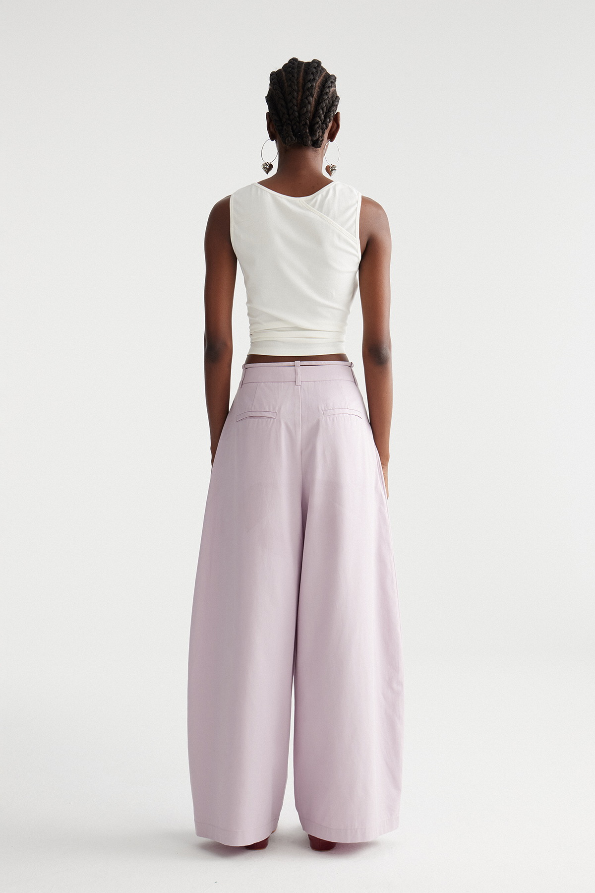 Ilze Button Wide Leg Pants