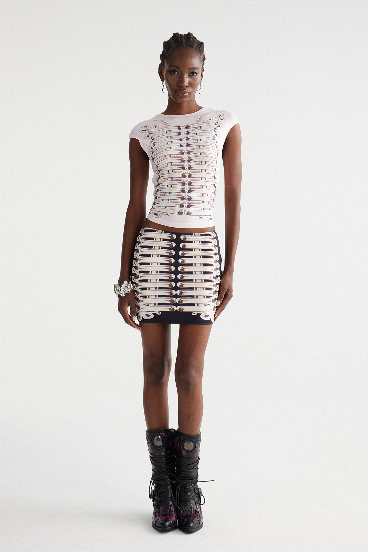 Imogen Print Skirt Set