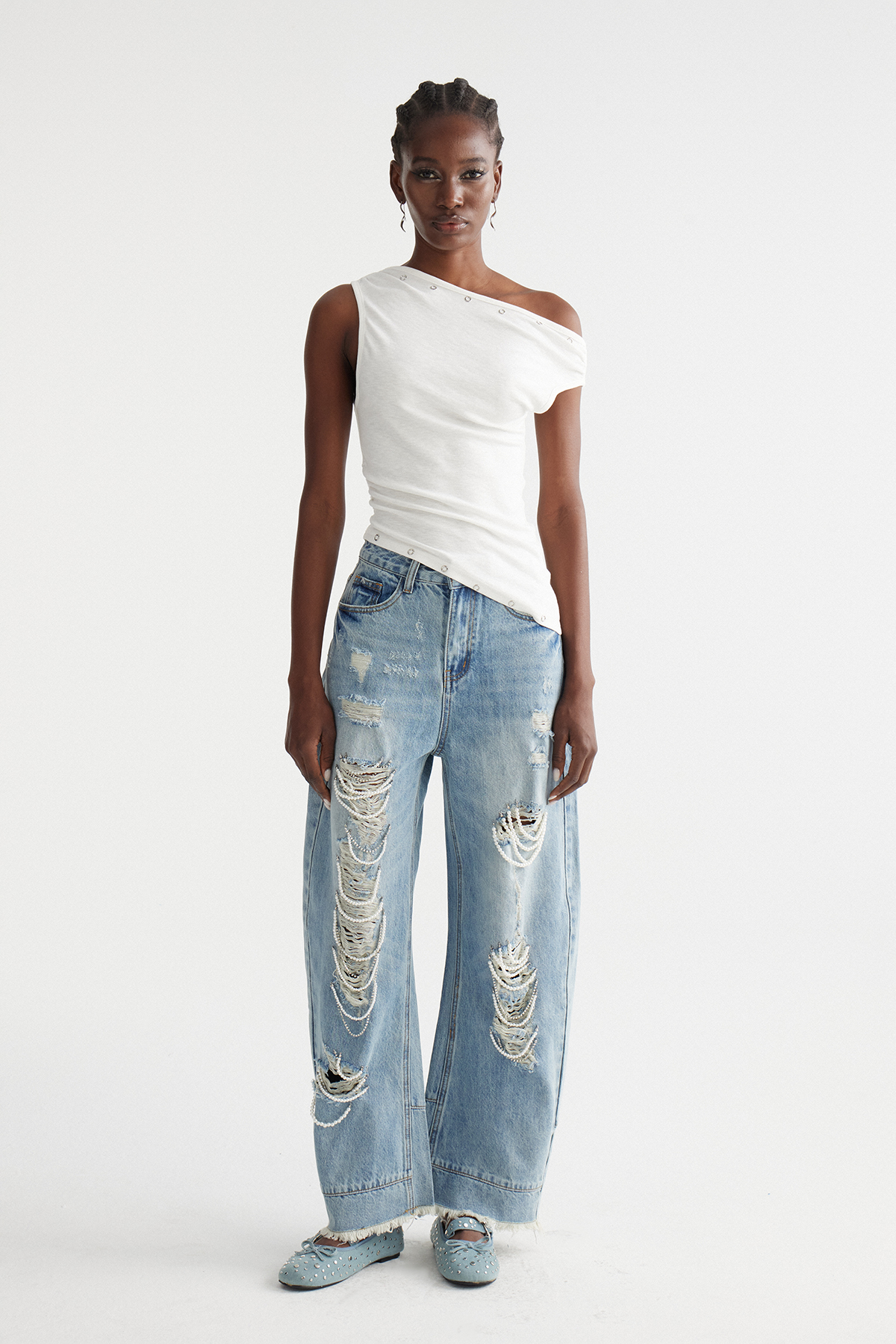 Imona Pearl Ripped Jeans