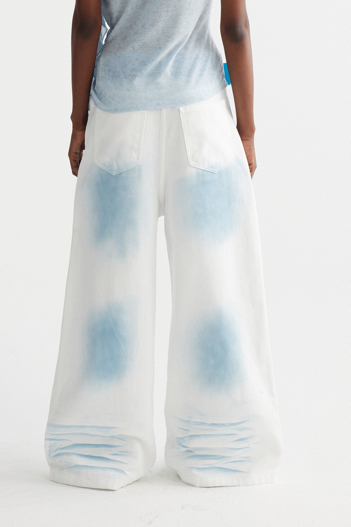 Imrich Bleached Belt Jeans