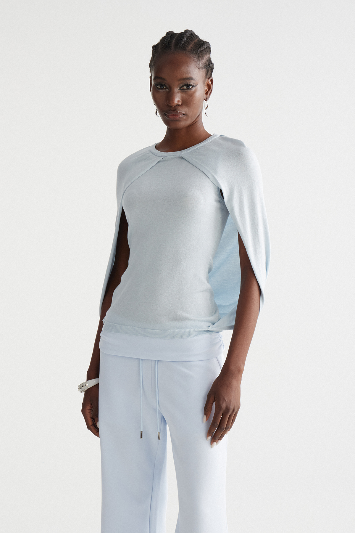 Imriska Shawl Knit Top