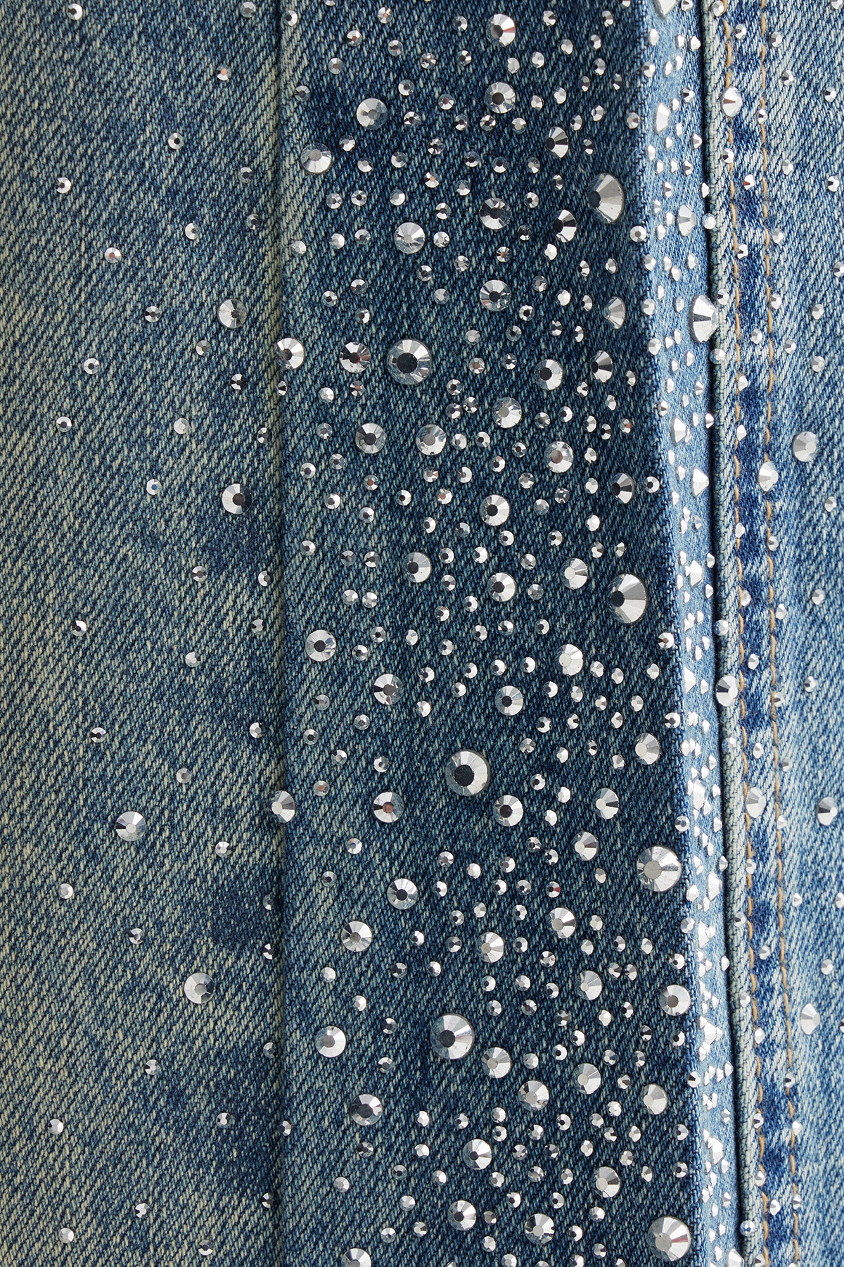 Inayat Rhinestone Baggy Jeans