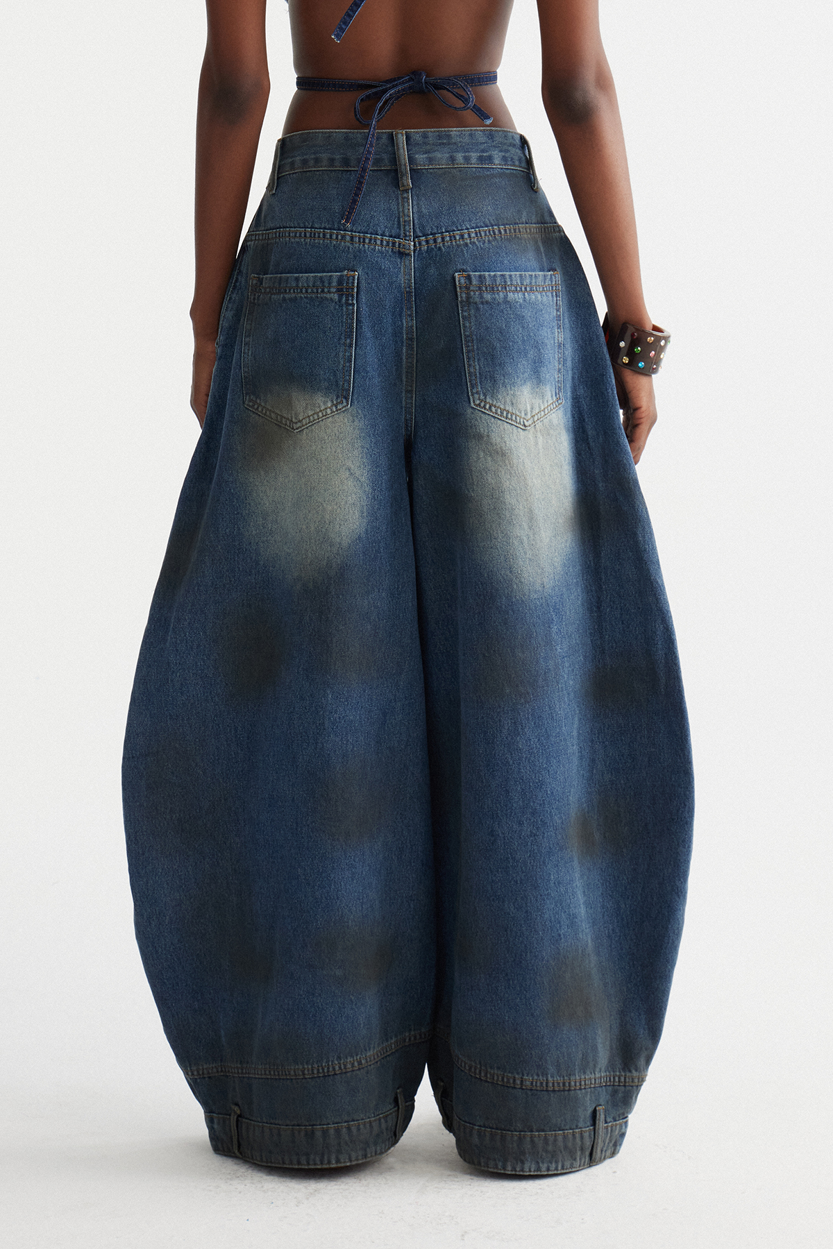 Inbar Deconstruct Embellished Jeans