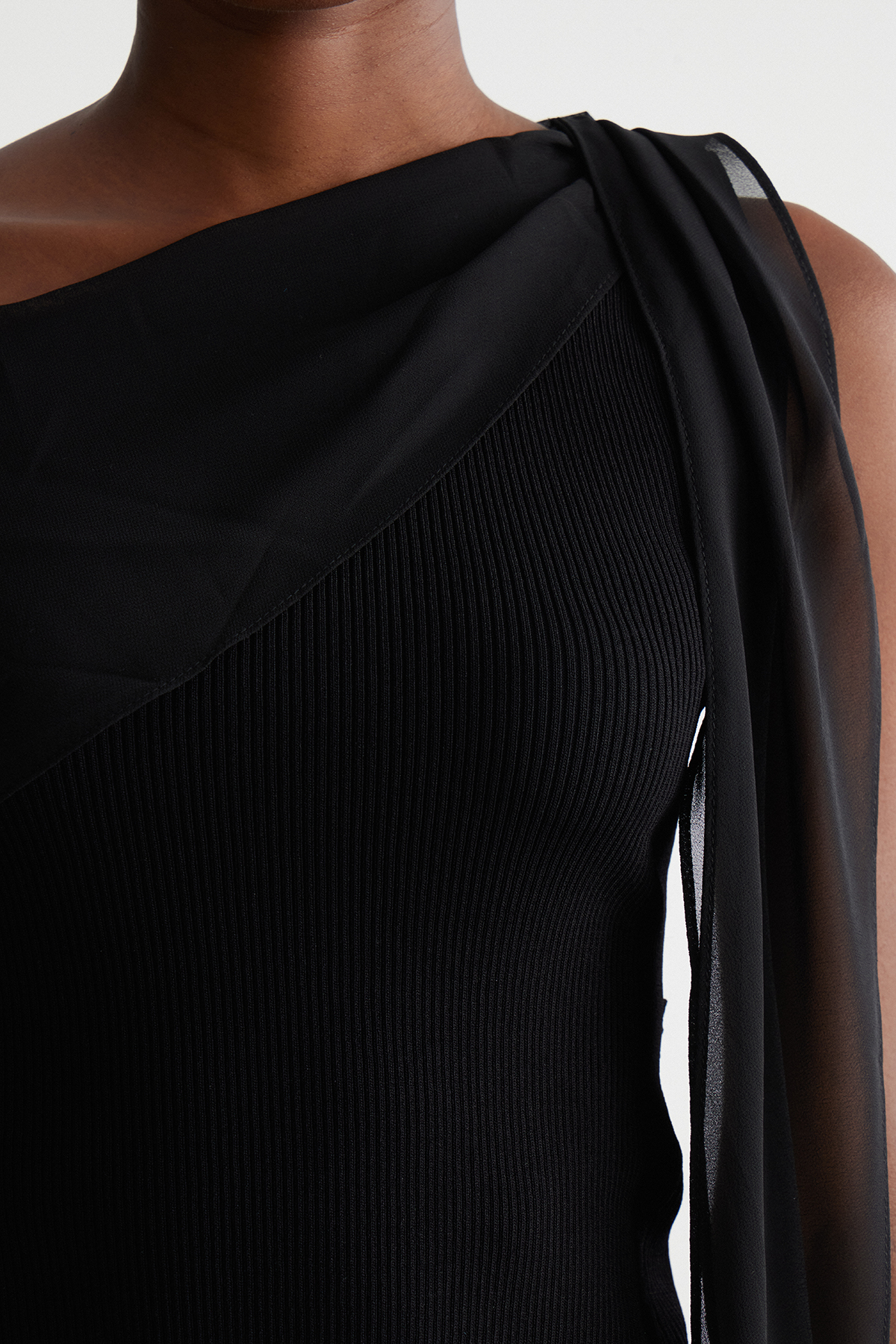 Ingalill Asymmetric Ruch Top