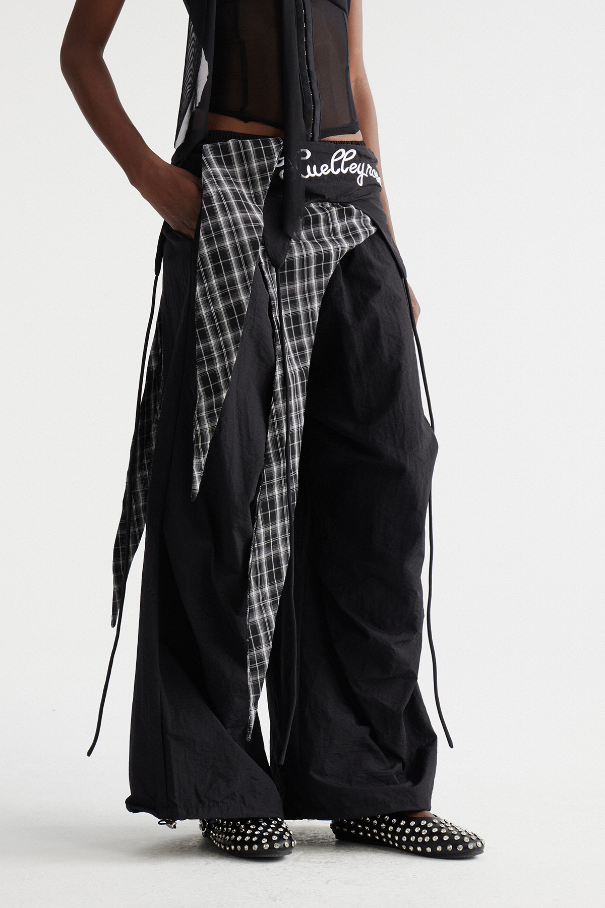 Ingeborg Grid Ruch Pants
