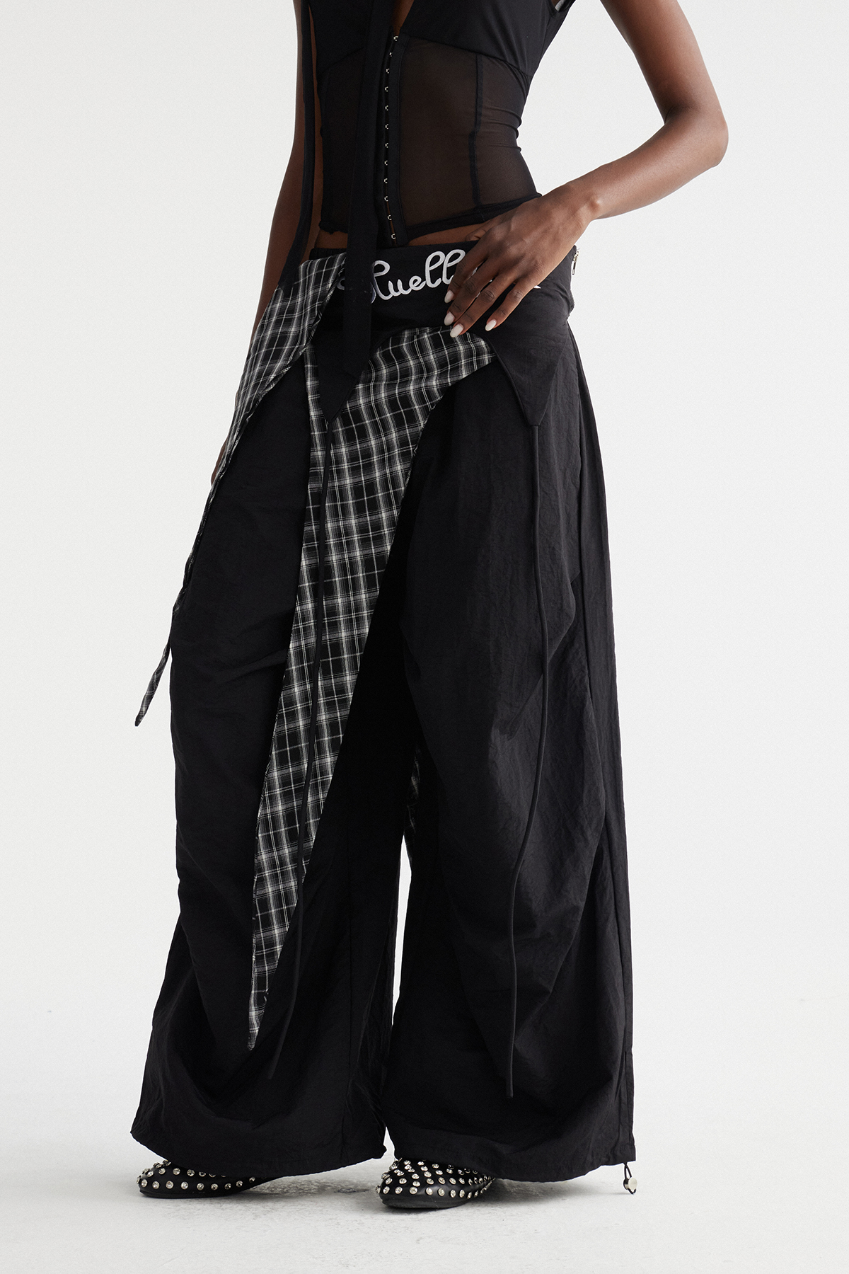 Ingeborg Grid Ruch Pants