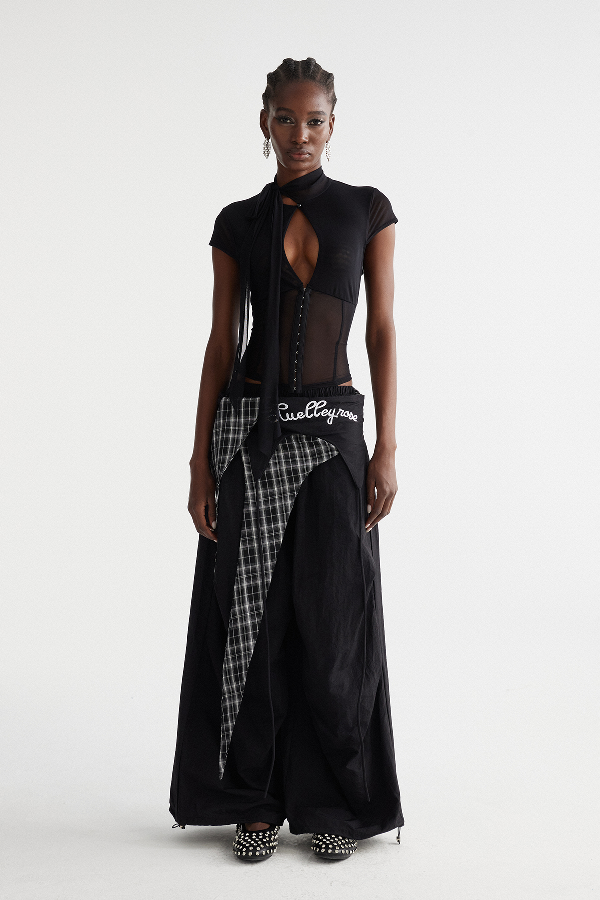 Ingeborg Grid Ruch Pants