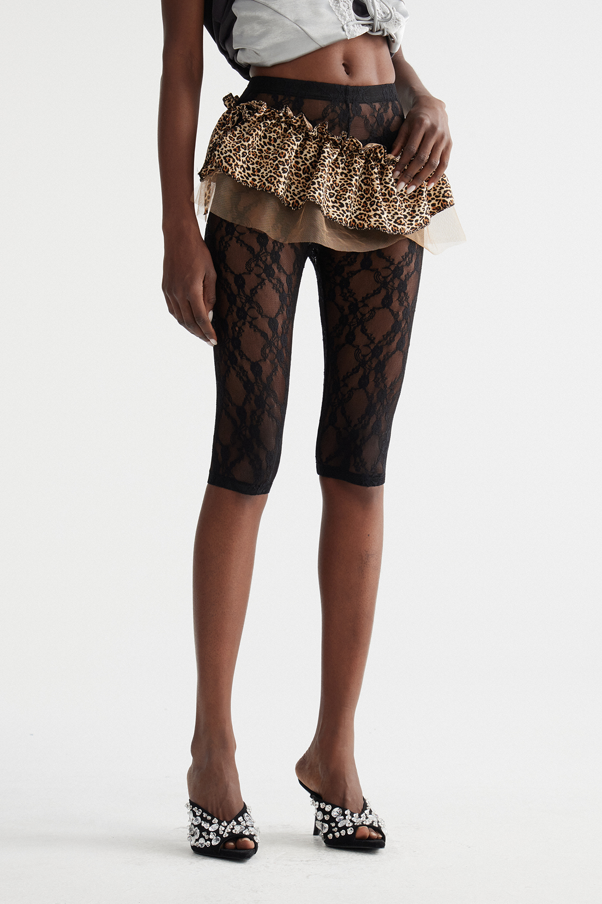 Ingela Lace Capri Pants