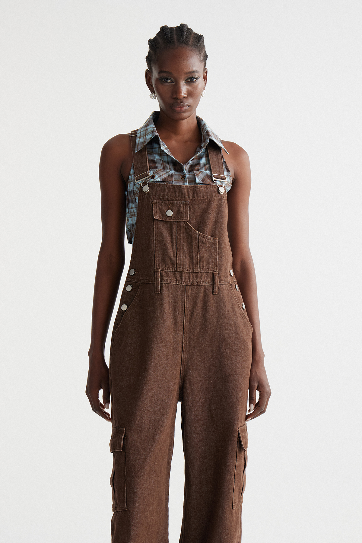 Ingkar Deconstruct Denim Overalls