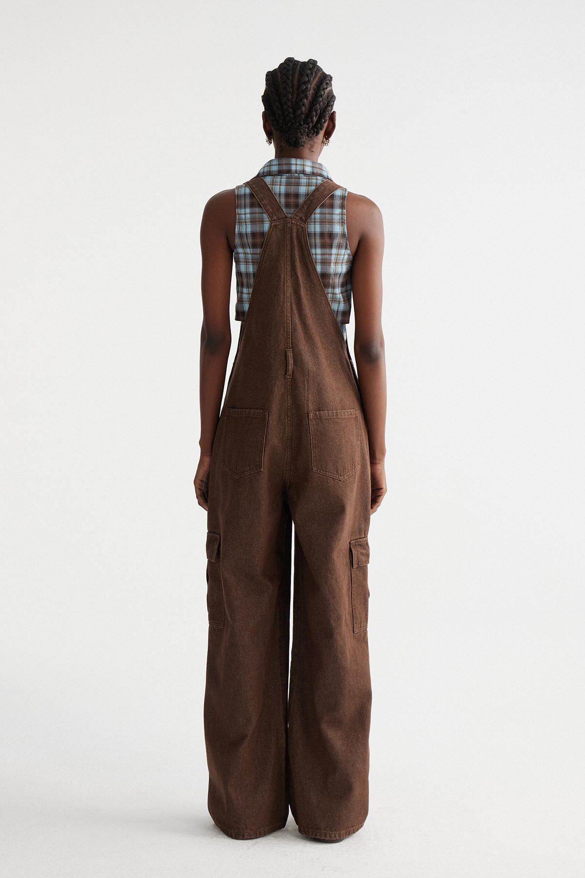 Ingkar Deconstruct Denim Overalls
