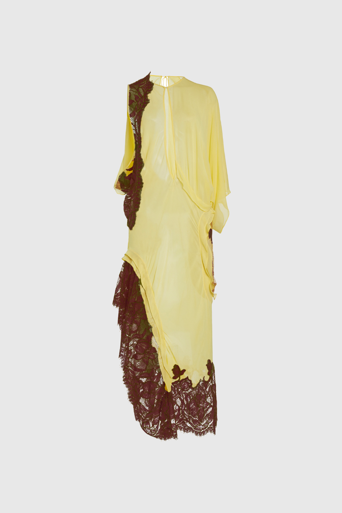 Ingomar Asymmetric Cutout Maxi Dress