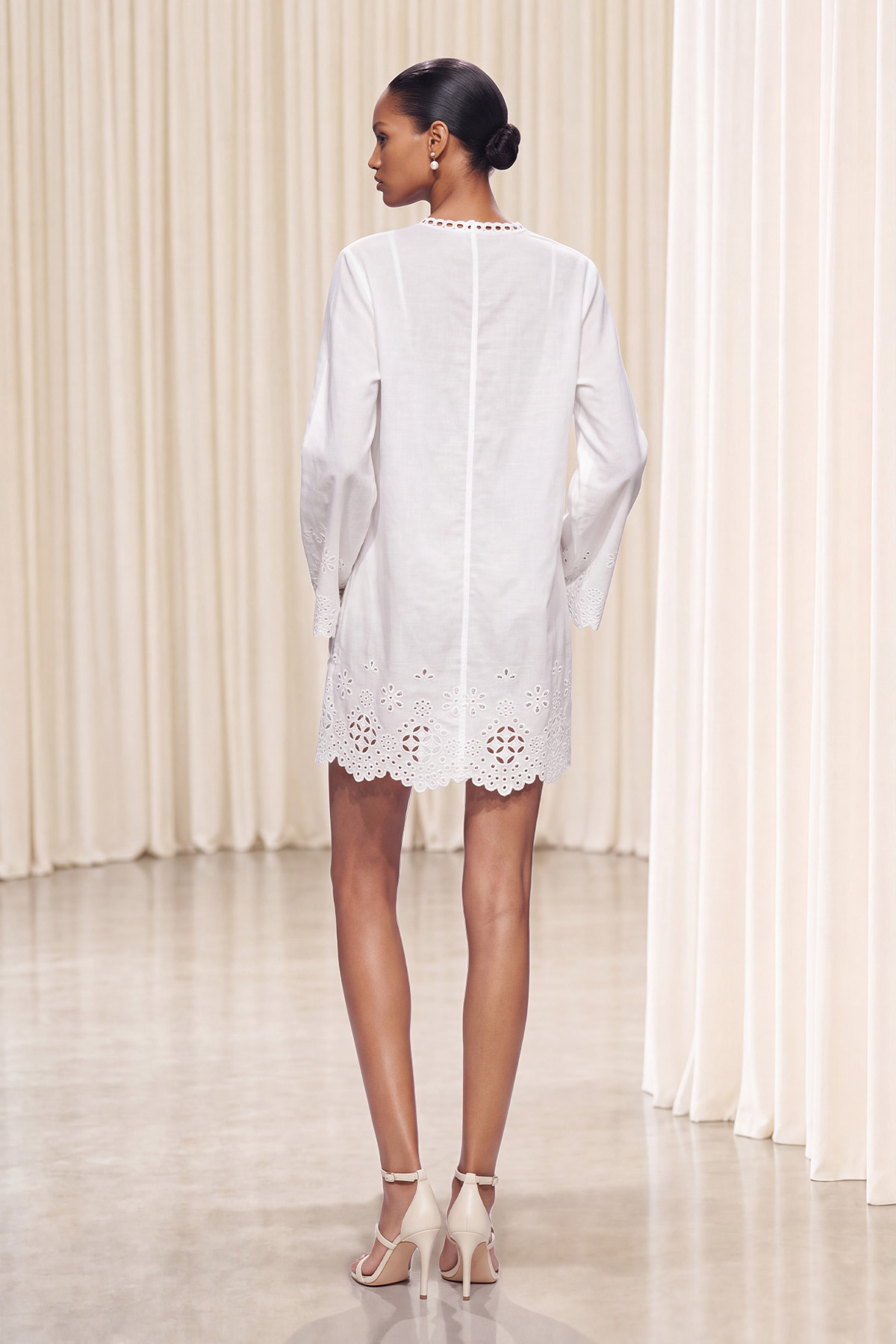 Inmaculada Embroidered Floral Mini Dress