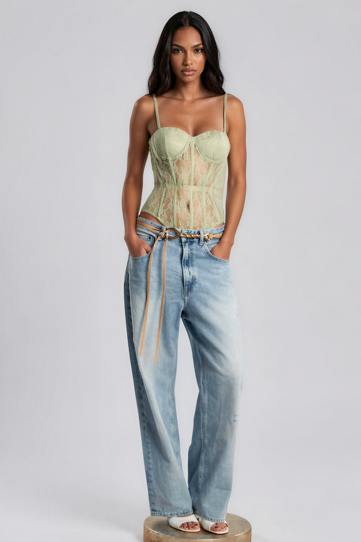Inna Corset Lace Bodysuit