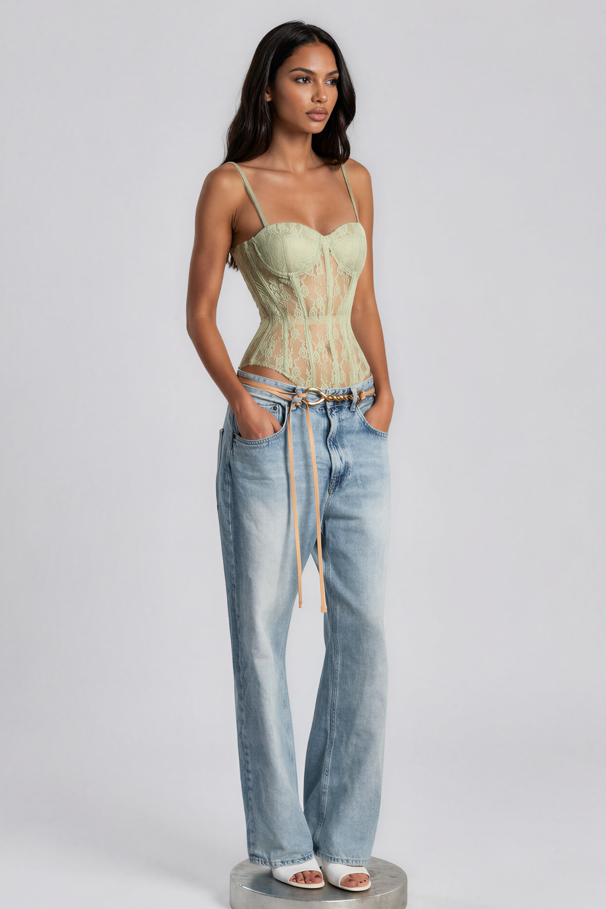 Inna Corset Lace Bodysuit