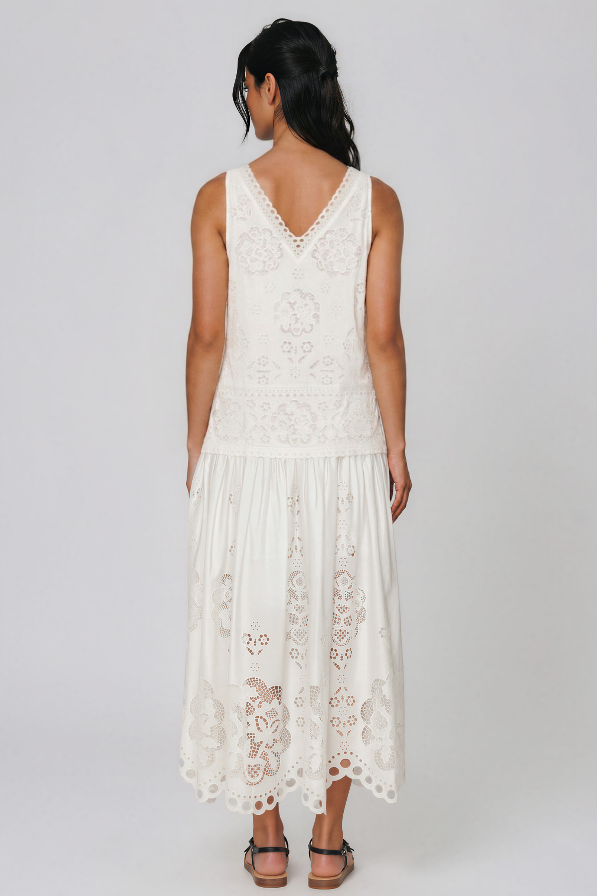 Io Plunge Floral Maxi Dress