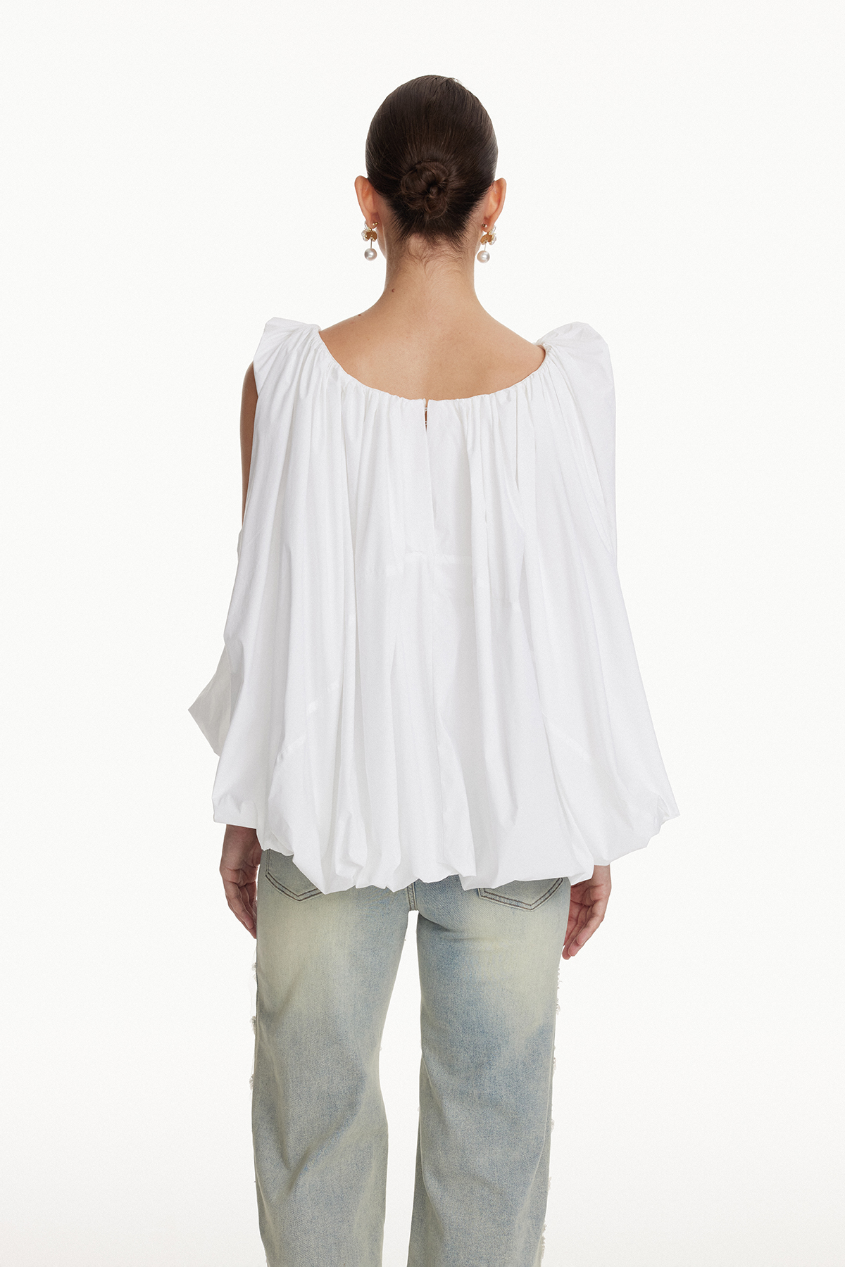 Ioanna Sleeveless Bubble Top