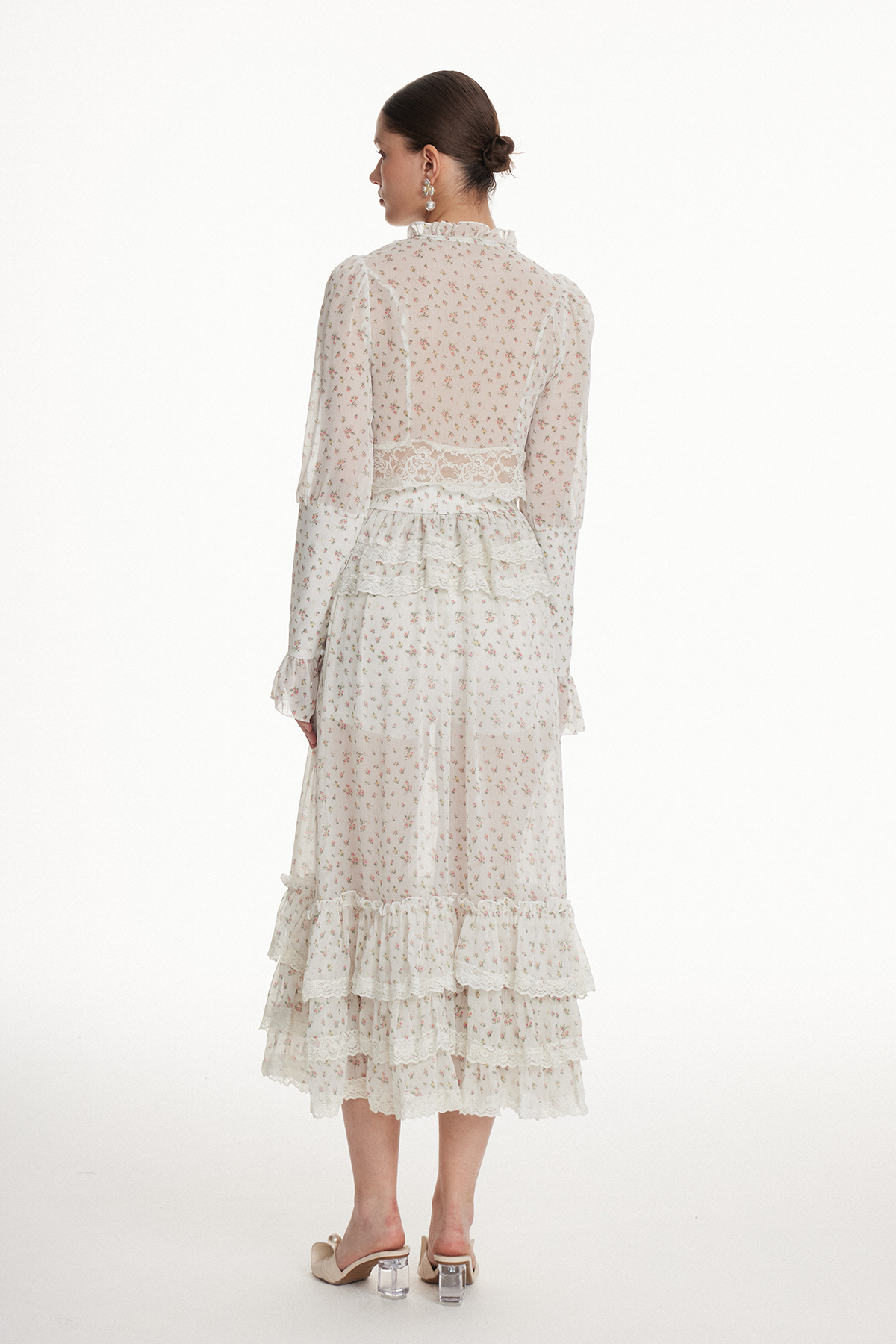 Iolanda Floral Lace Skirt Set