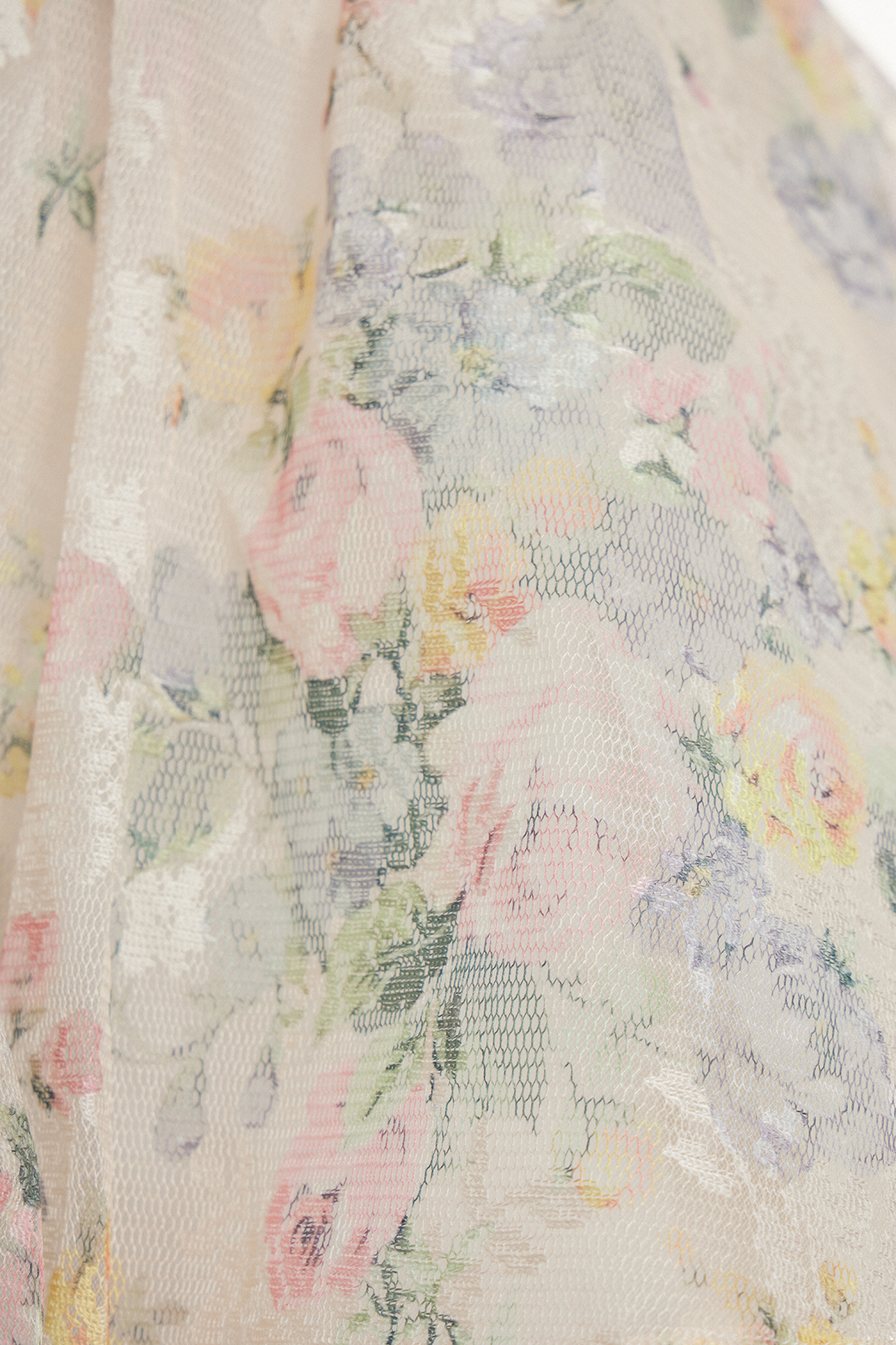 Iona Floral Puffy Mini Dress