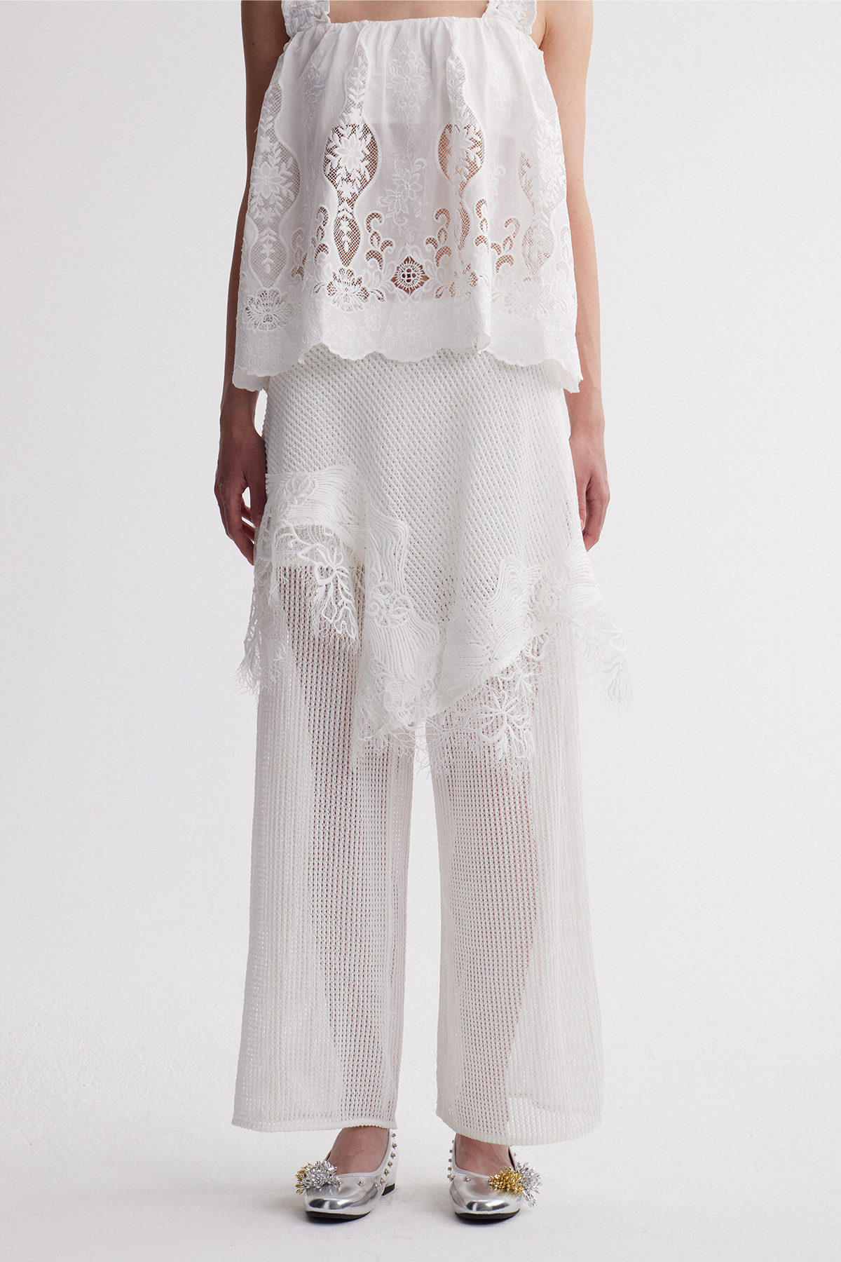 Ippokratis Lace Knit Pants