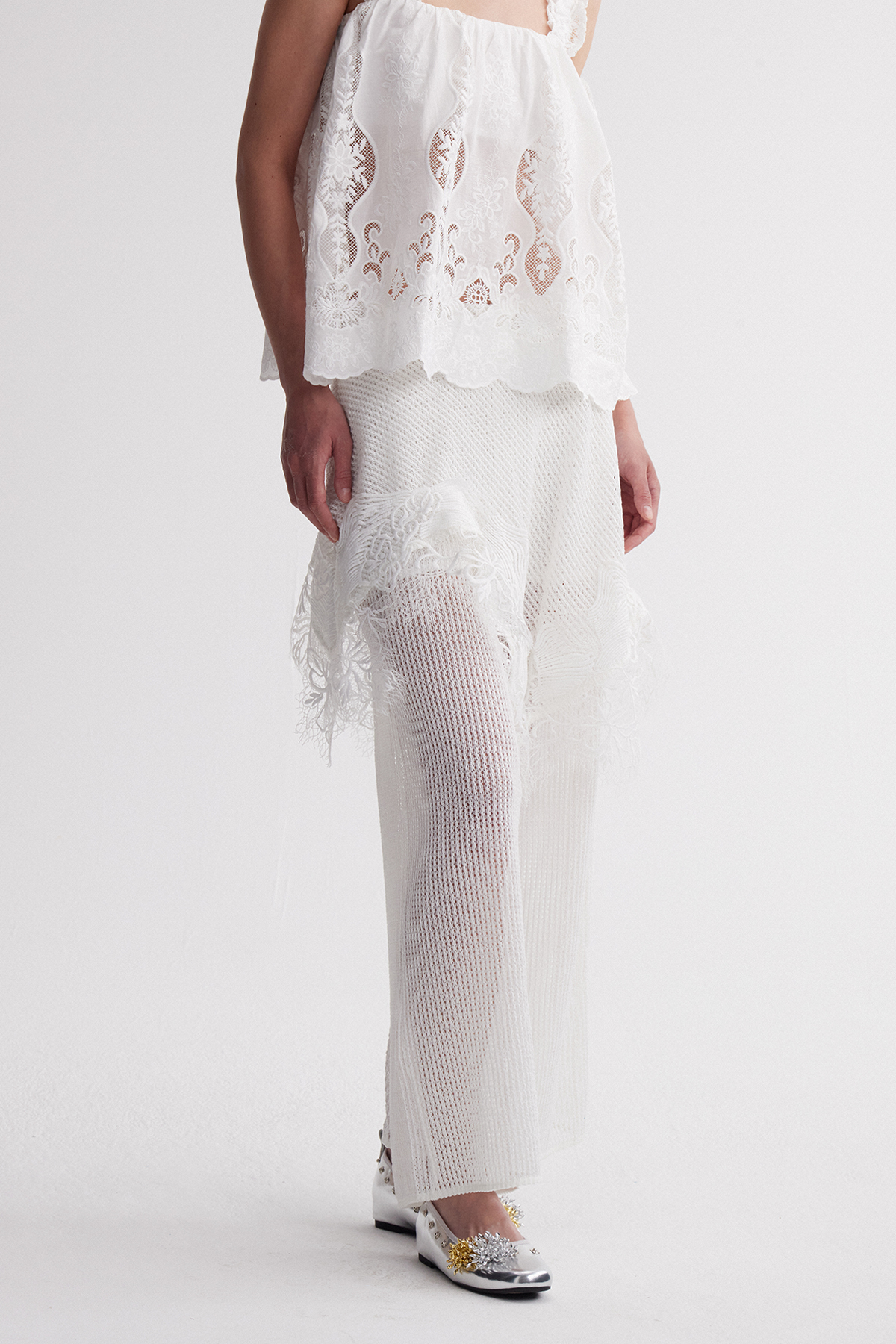 Ippokratis Lace Knit Pants