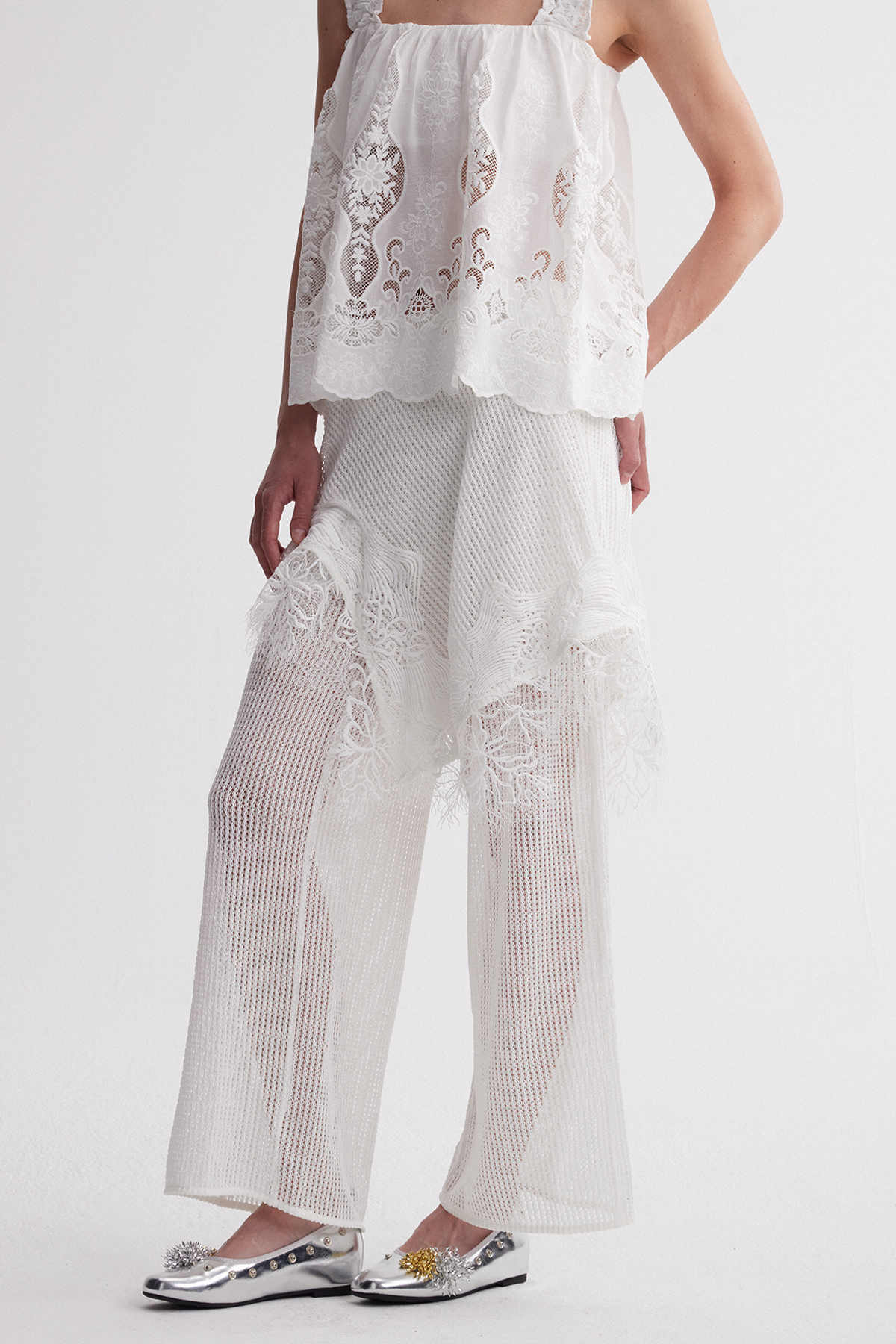 Ippokratis Lace Knit Pants