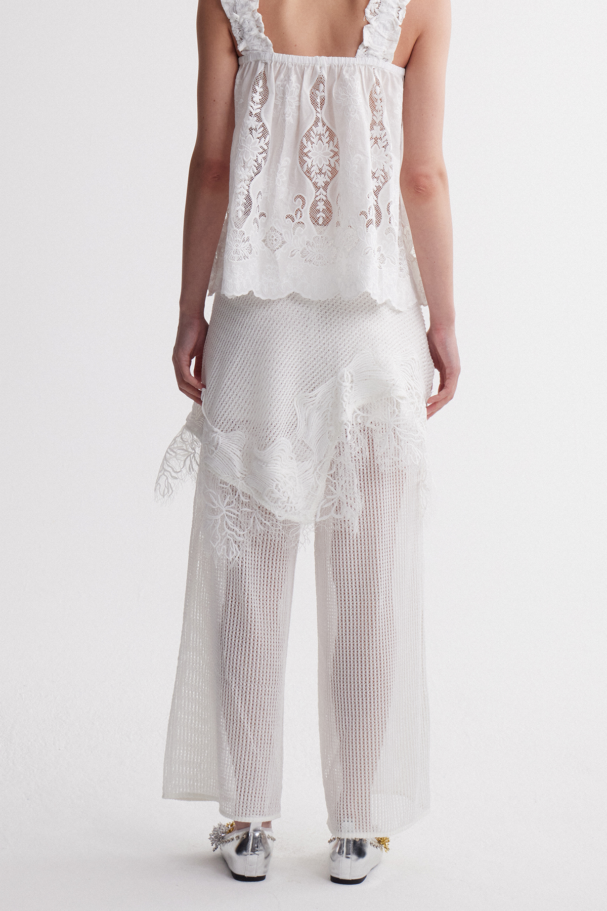 Ippokratis Lace Knit Pants