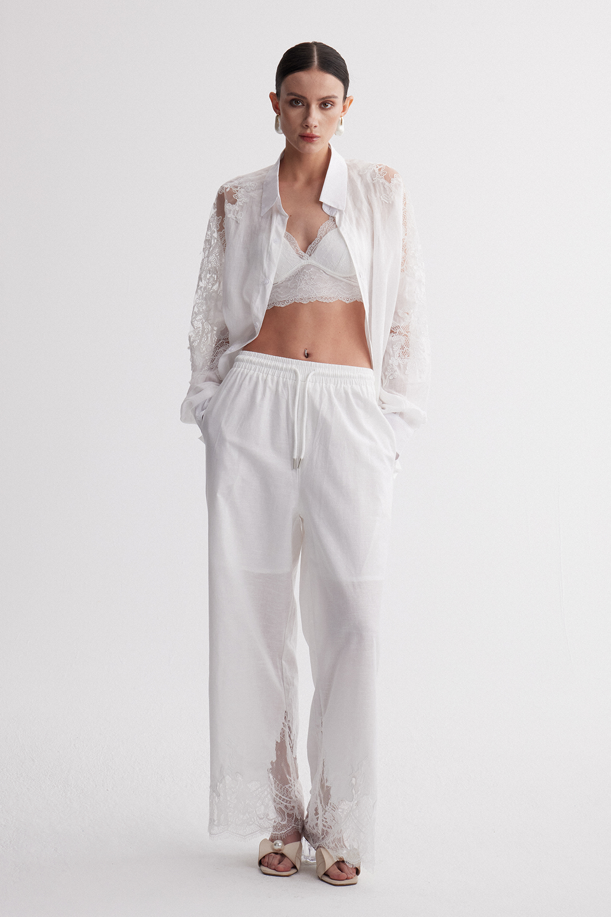 Ippolit Lace Pants